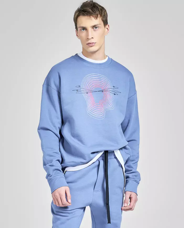 Толстовка ROBERT KUPISZ Blue Revolution Signature Sweatshirt 