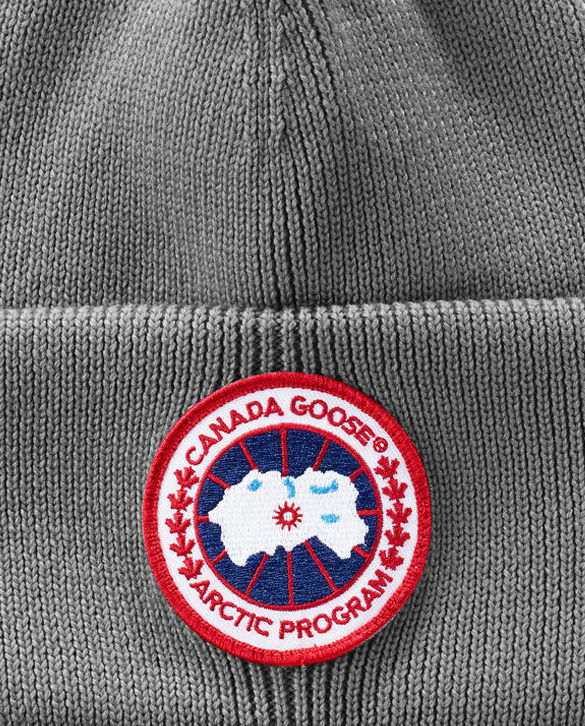 Сіра кепка з логотипом CANADA GOOSE розмір ONE SIZE