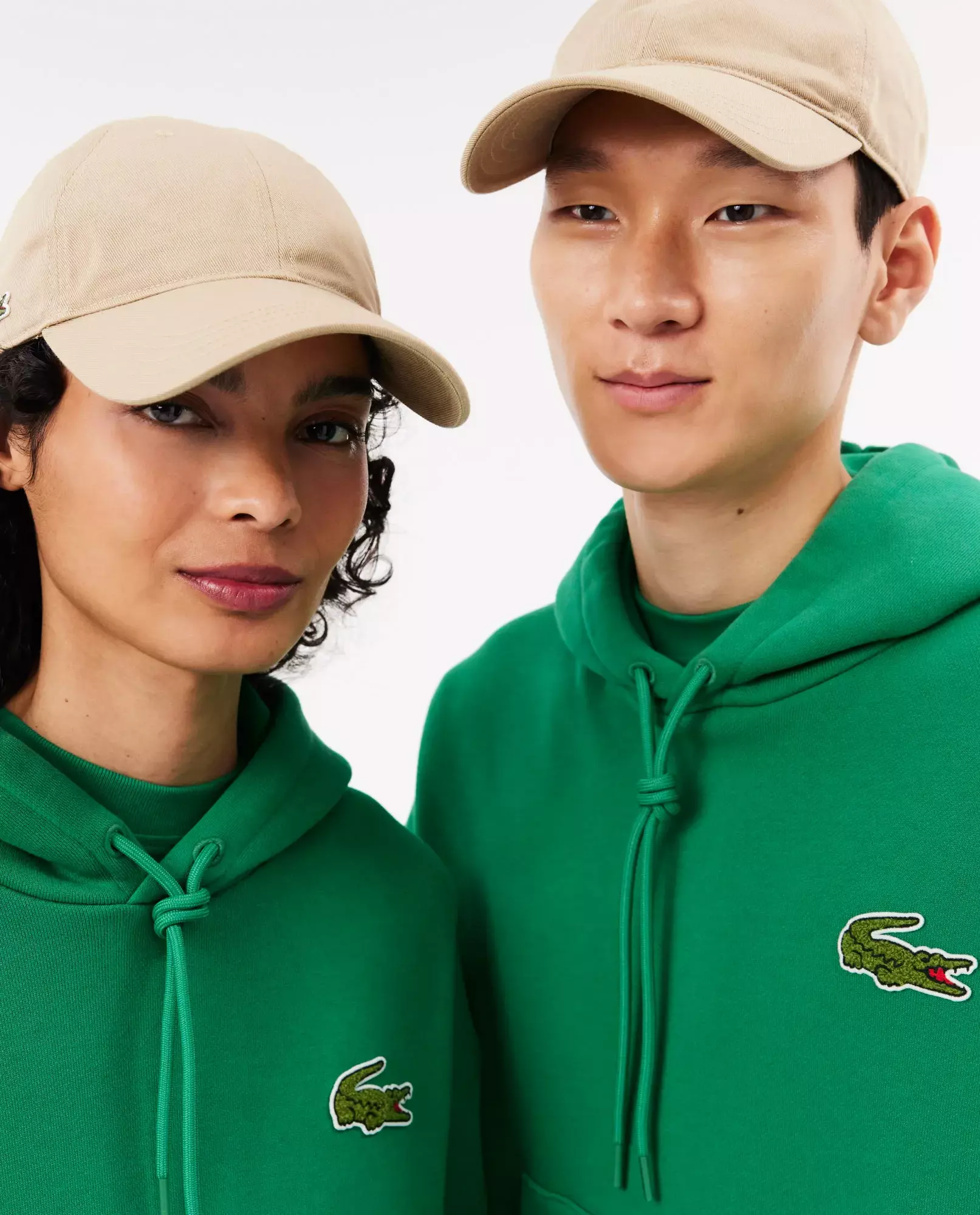 Худі LACOSTE Зелене худі