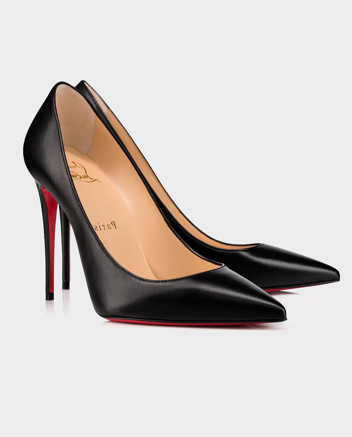 CHRISTIAN LOUBOUTIN Чорні шпильки Kate 10 см