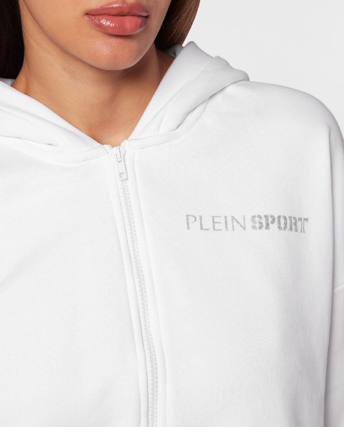 Толстовка PLEIN SPORT White Scratch