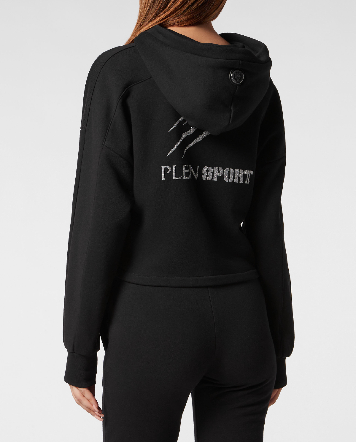 Толстовка PLEIN SPORT Black Scratch 