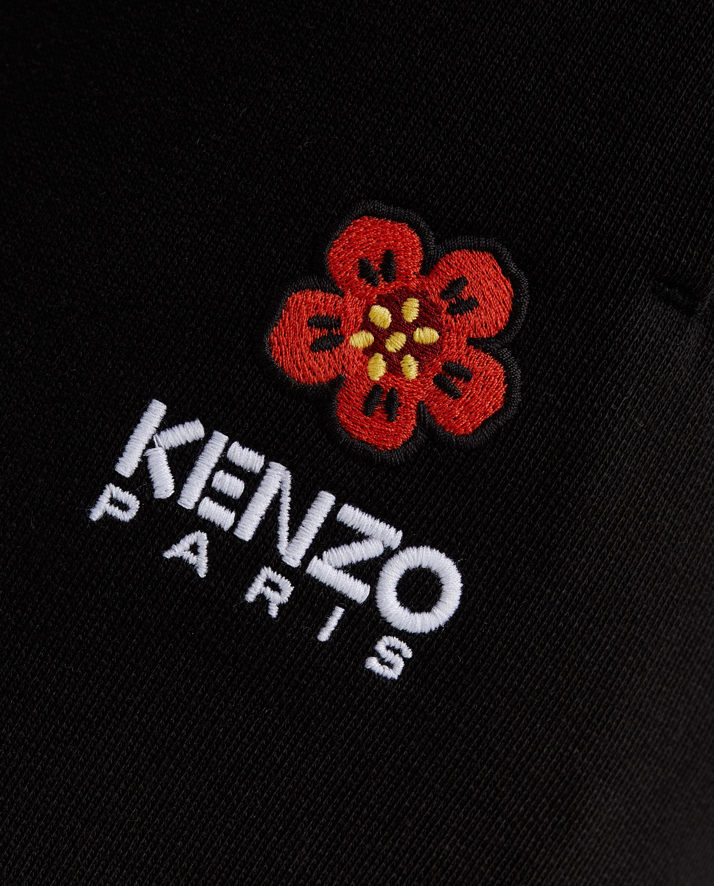 Бавовняні чорні спортивні штани з логотипом KENZO