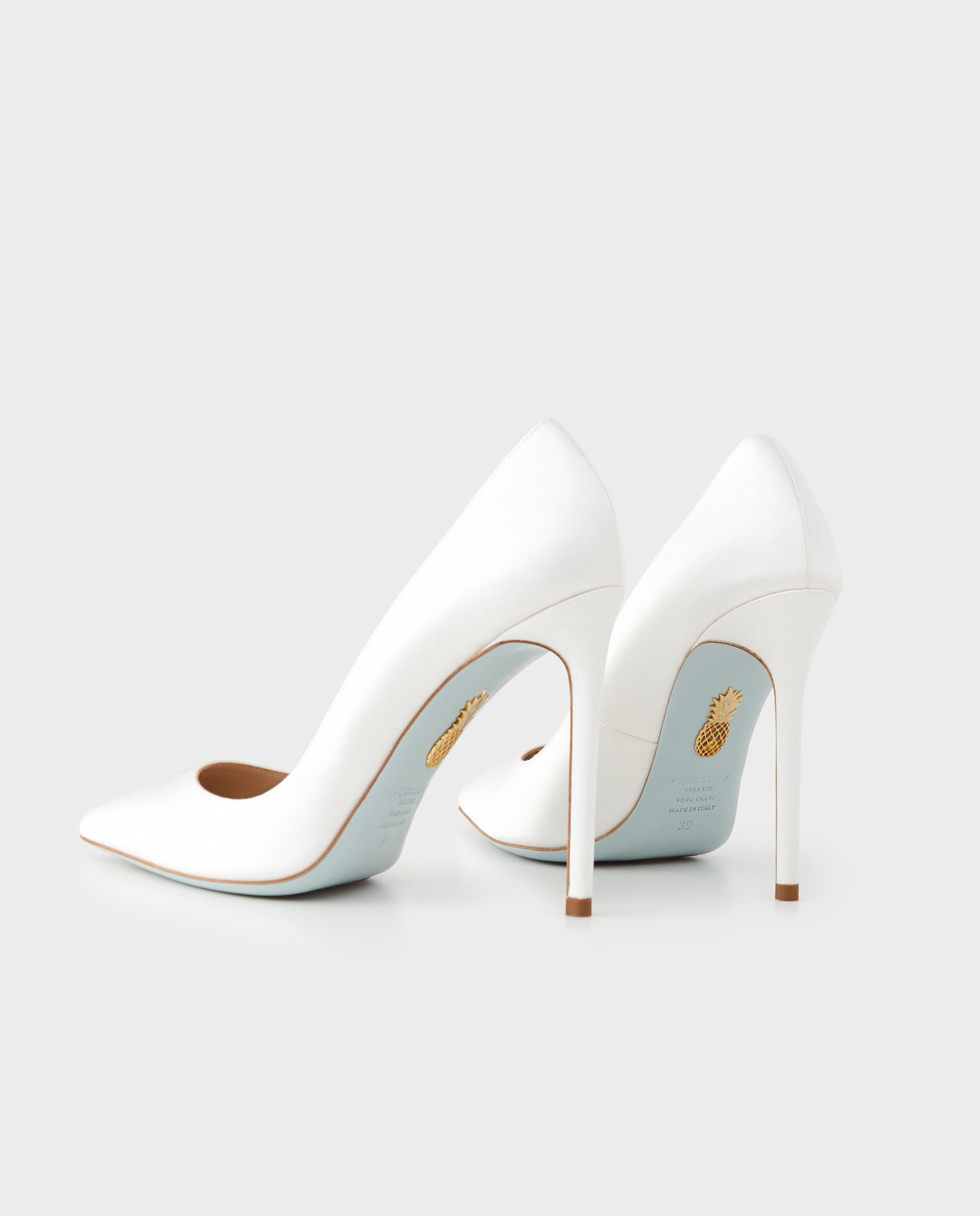 Шпильки AQUAZZURA White Purist 105