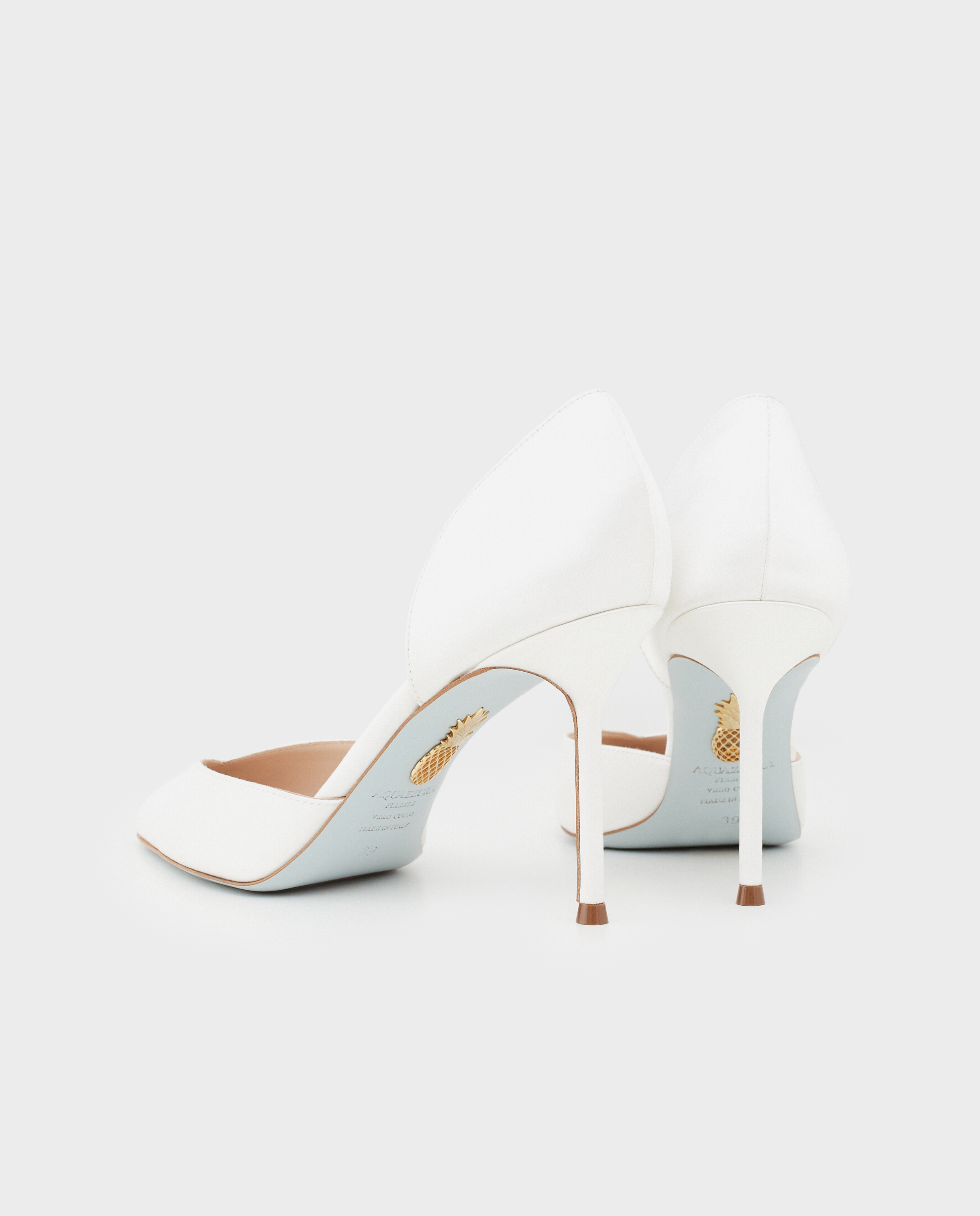 Жіночі туфлі AQUAZZURA White Uptown 85