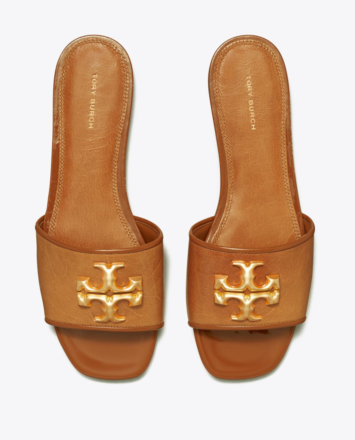 Шльопанці TORY BURCH Коричневі шльопанці Eleanor