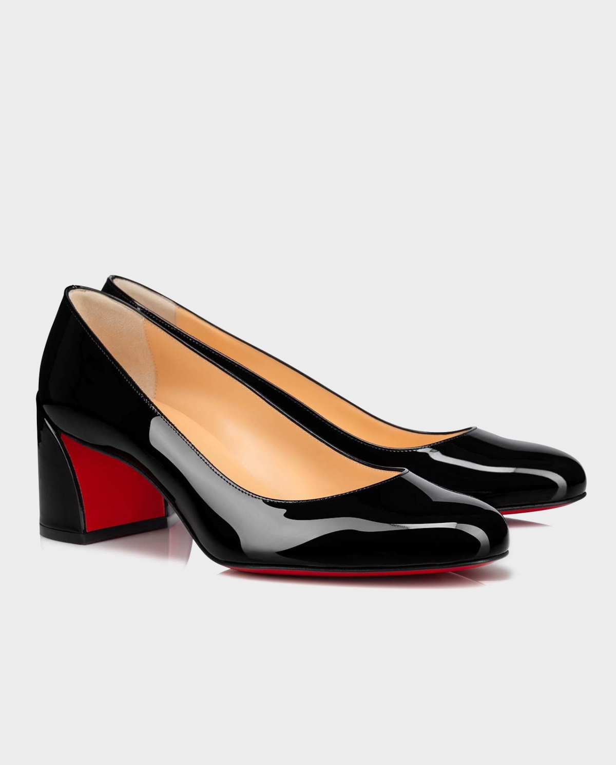 Черные туфли на каблуке Miss Sab от CHRISTIAN LOUBOUTIN