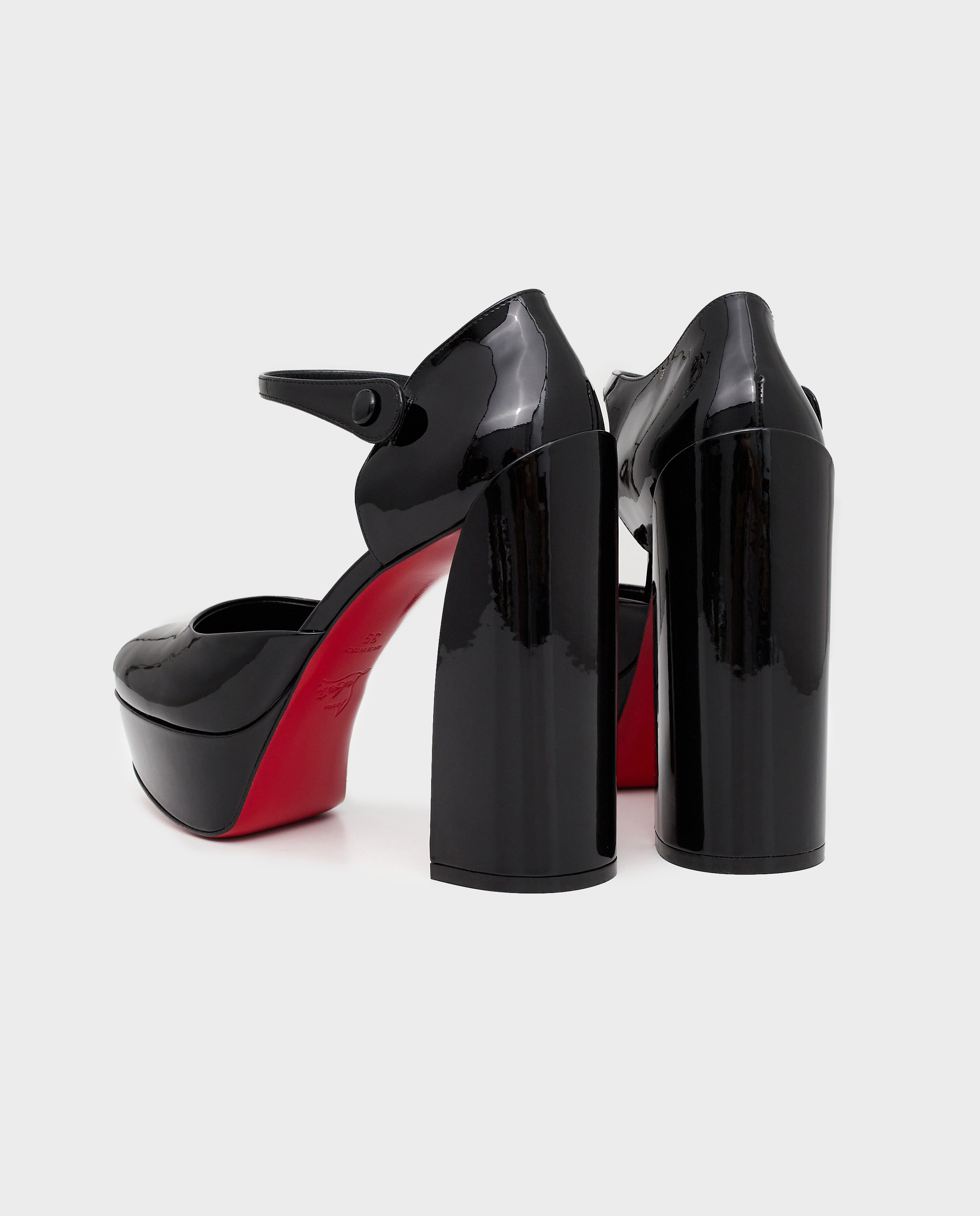 Черные туфли на каблуке Movida MJ от CHRISTIAN LOUBOUTIN