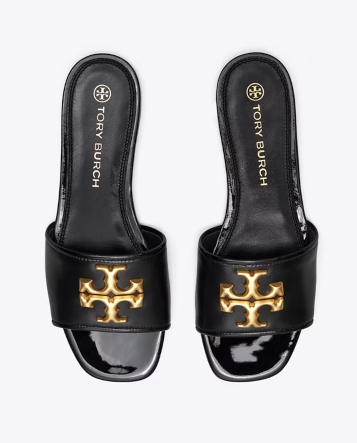 Шльопанці TORY BURCH Black Eleanor