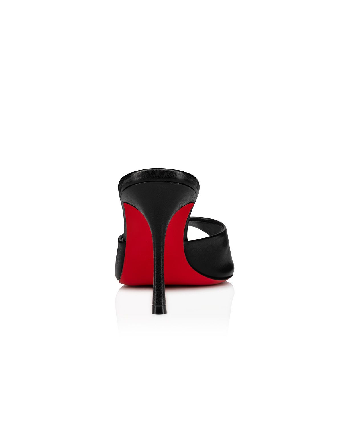 Шльопанці на шпильці CHRISTIAN LOUBOUTIN Black Me Dolly