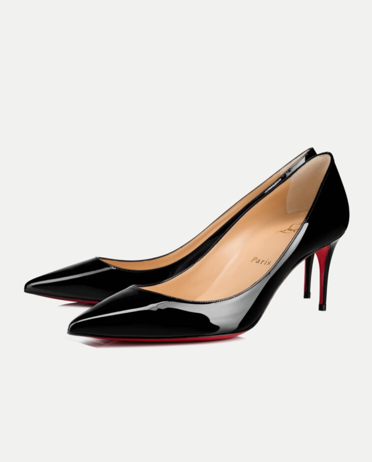 CHRISTIAN LOUBOUTIN Черные шпильки Kate 7 см 