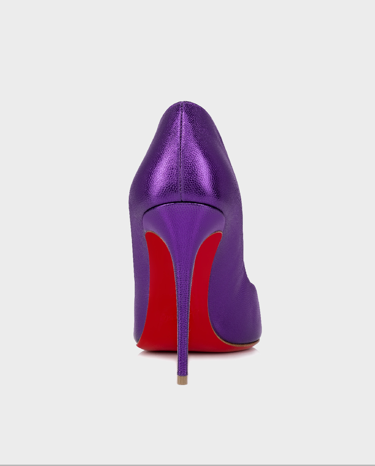 Шпильки CHRISTIAN LOUBOUTIN Metallic purple Hot Chick Metallic purple Hot Chick