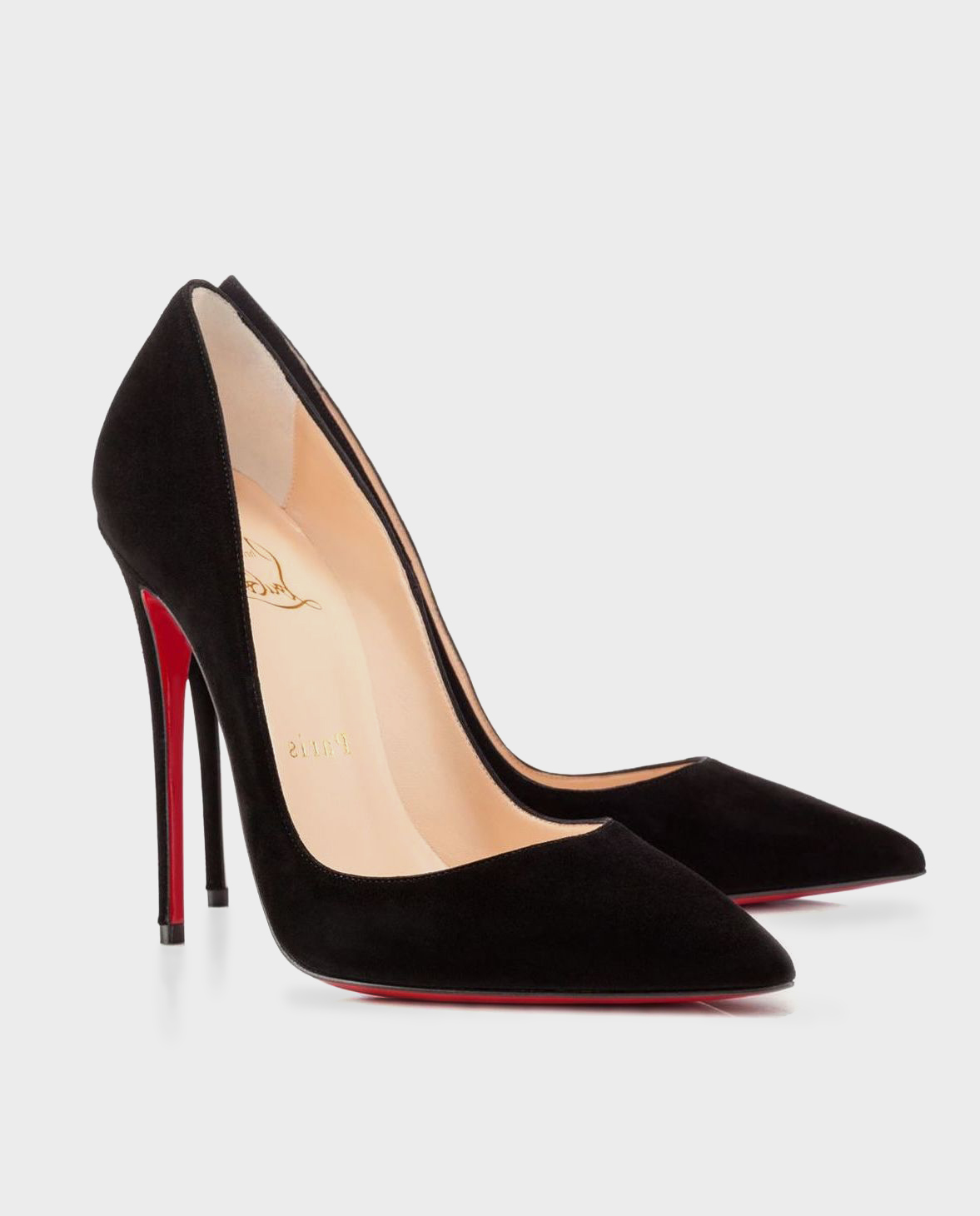 Замшеві шпильки CHRISTIAN LOUBOUTIN So Kate 12 см