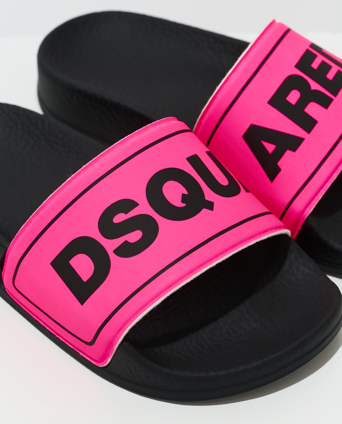 DSQUARED2 KIDS Розовые шлепанцы с логотипом 