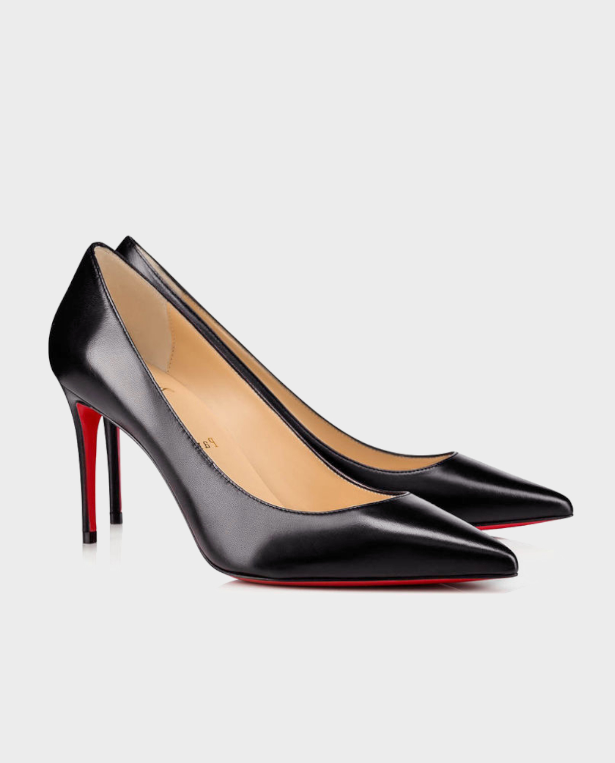 CHRISTIAN LOUBOUTIN Чорні шпильки Kate 8 см