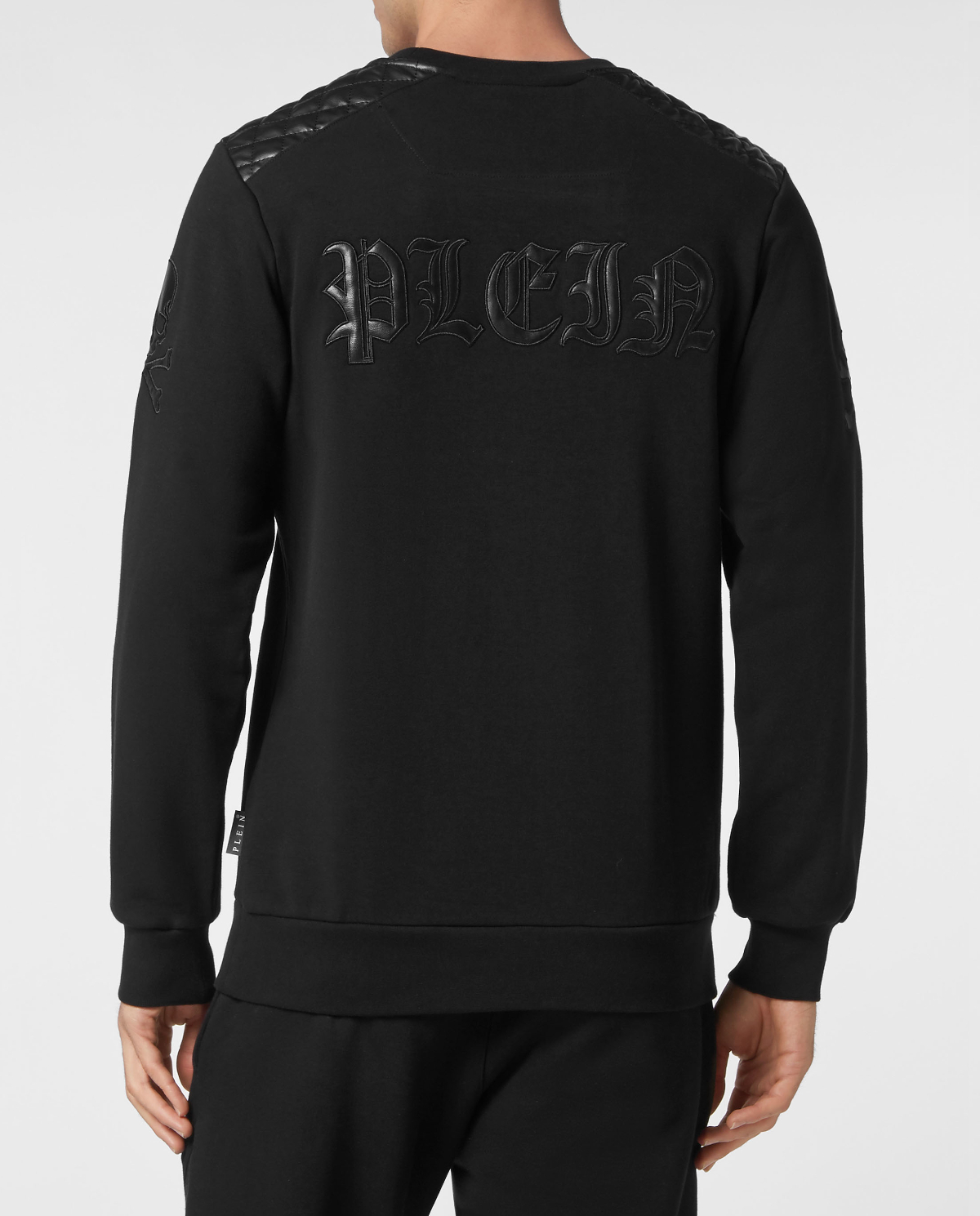 Готичний світшот PHILIPP PLEIN Black LS