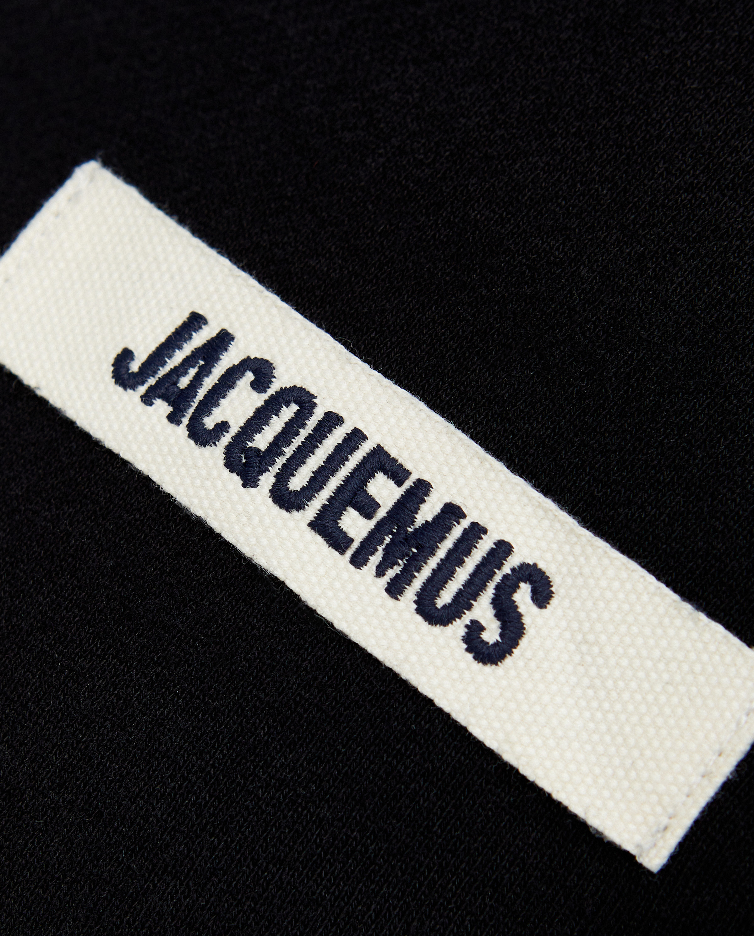 Толстовка JACQUEMUS Black Gros Grain