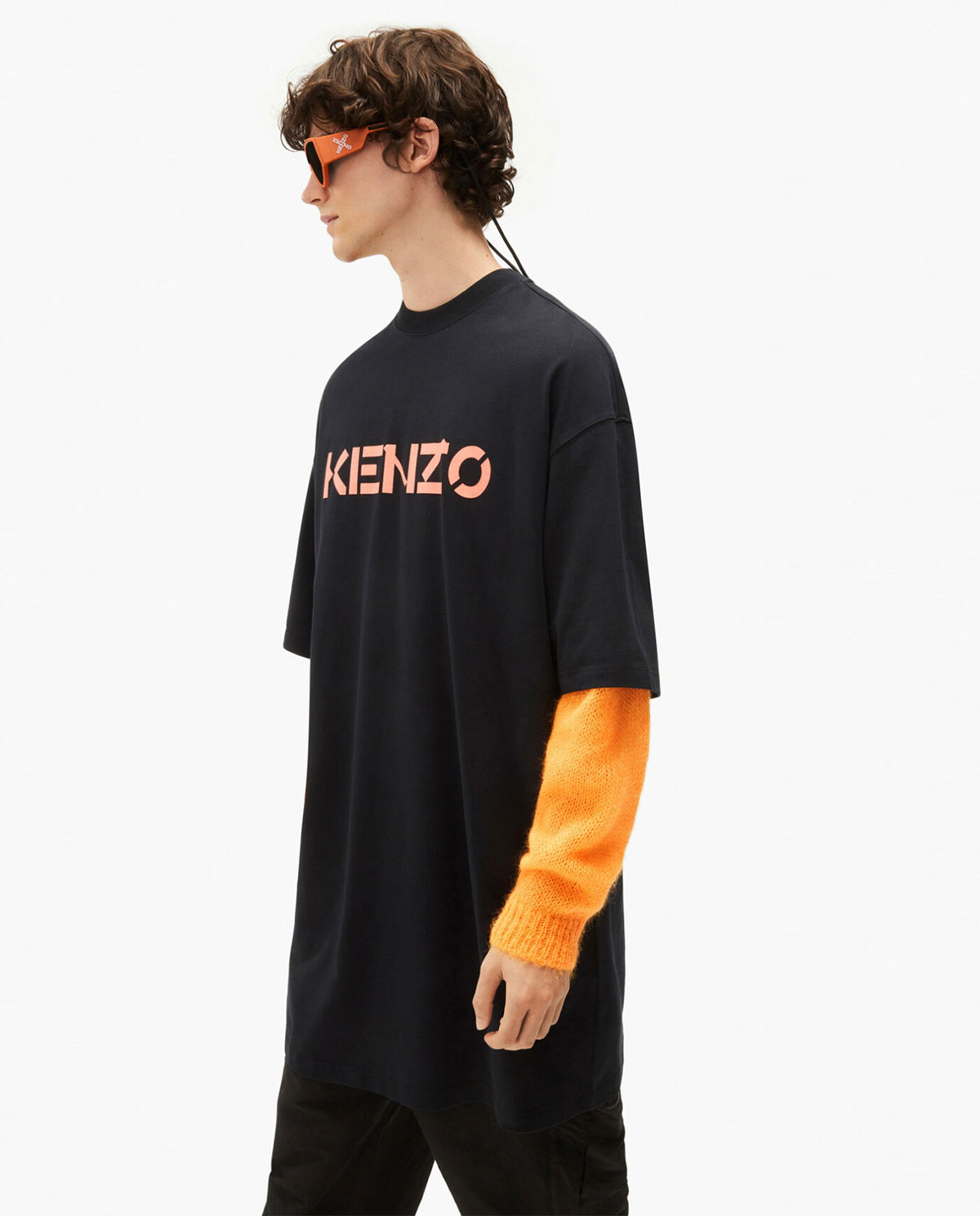 KENZO Довга футболка з логотипом