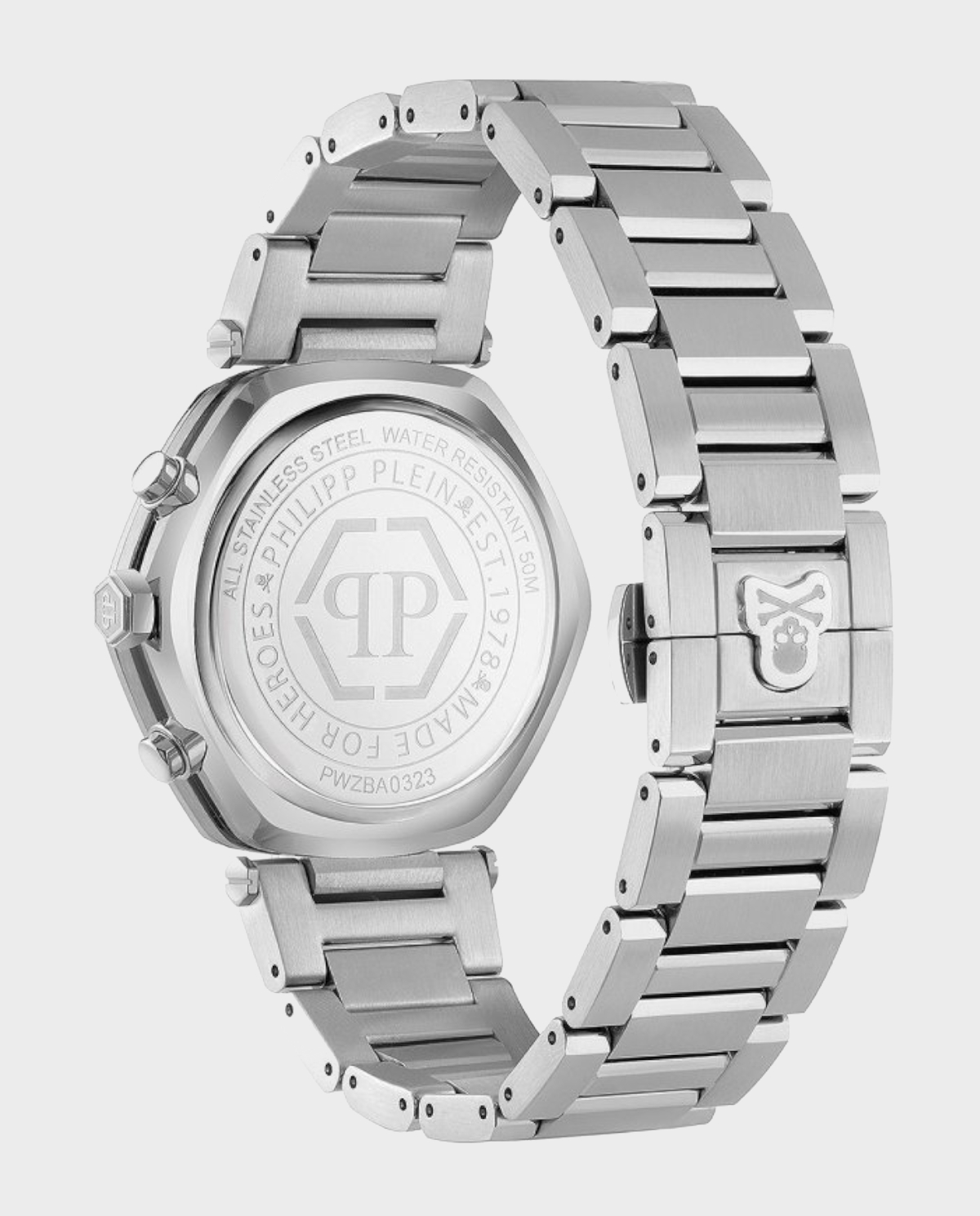 Годинник PHILIPP PLEIN Silver Hexagon Chrono розмір ONE SIZE