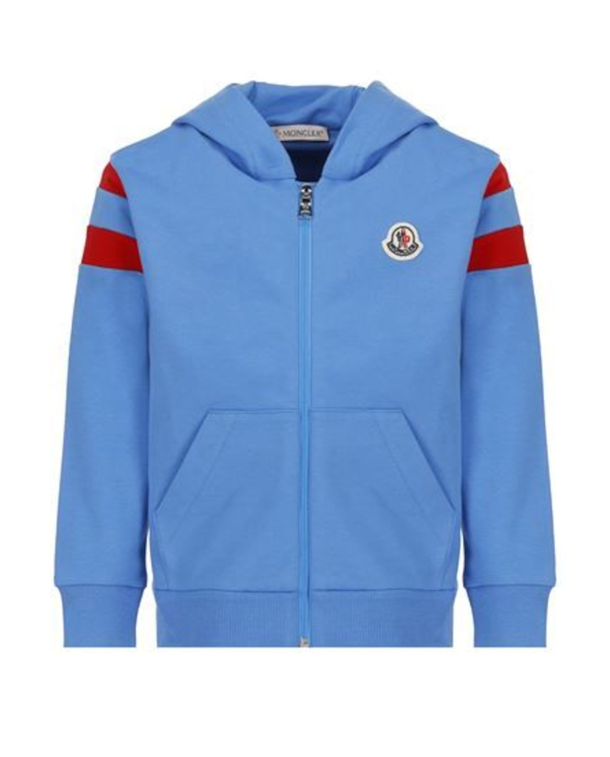 MONCLER KIDS Синій спортивний костюм із капюшоном і логотипом 0-3 роки