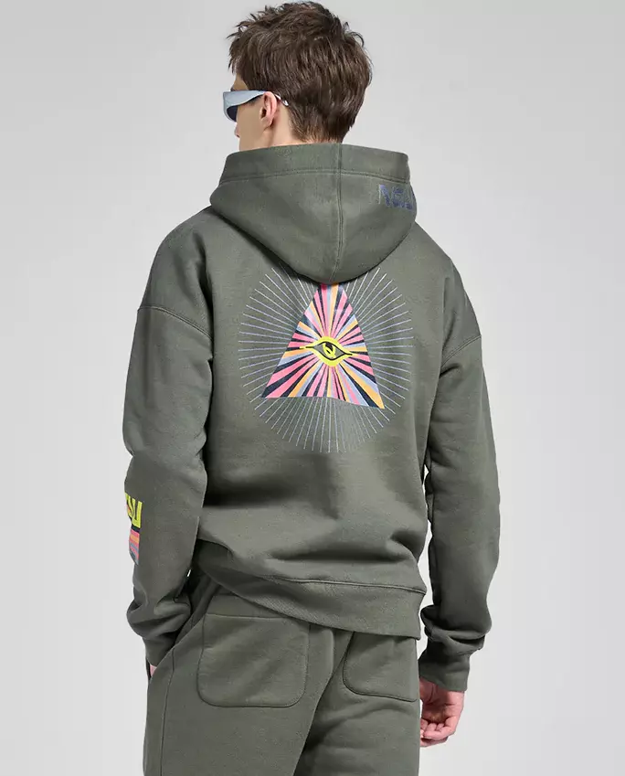 Толстовка ROBERT KUPISZ Green Revolution Soul Hoodie