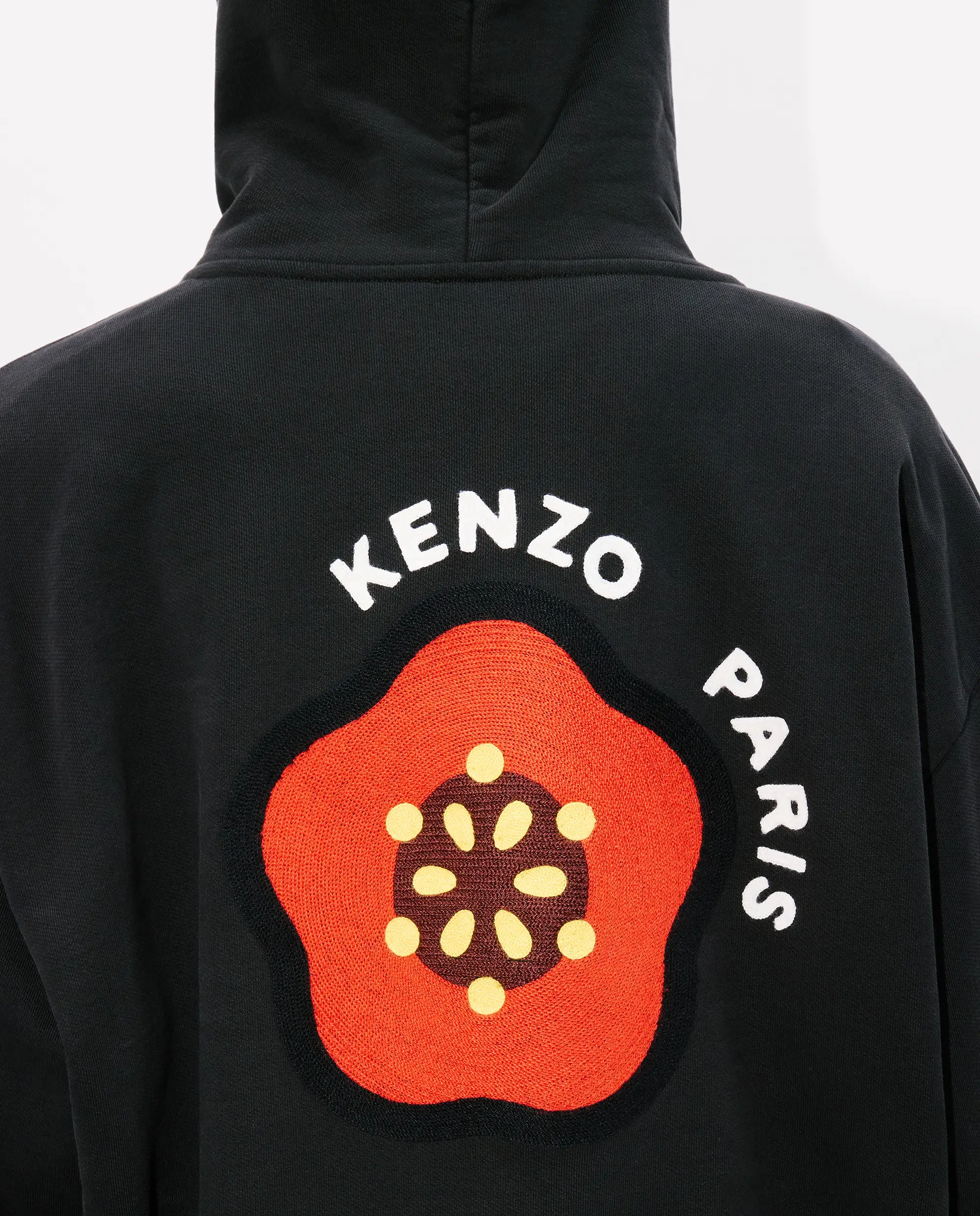 Чорна толстовка KENZO фотографія 5