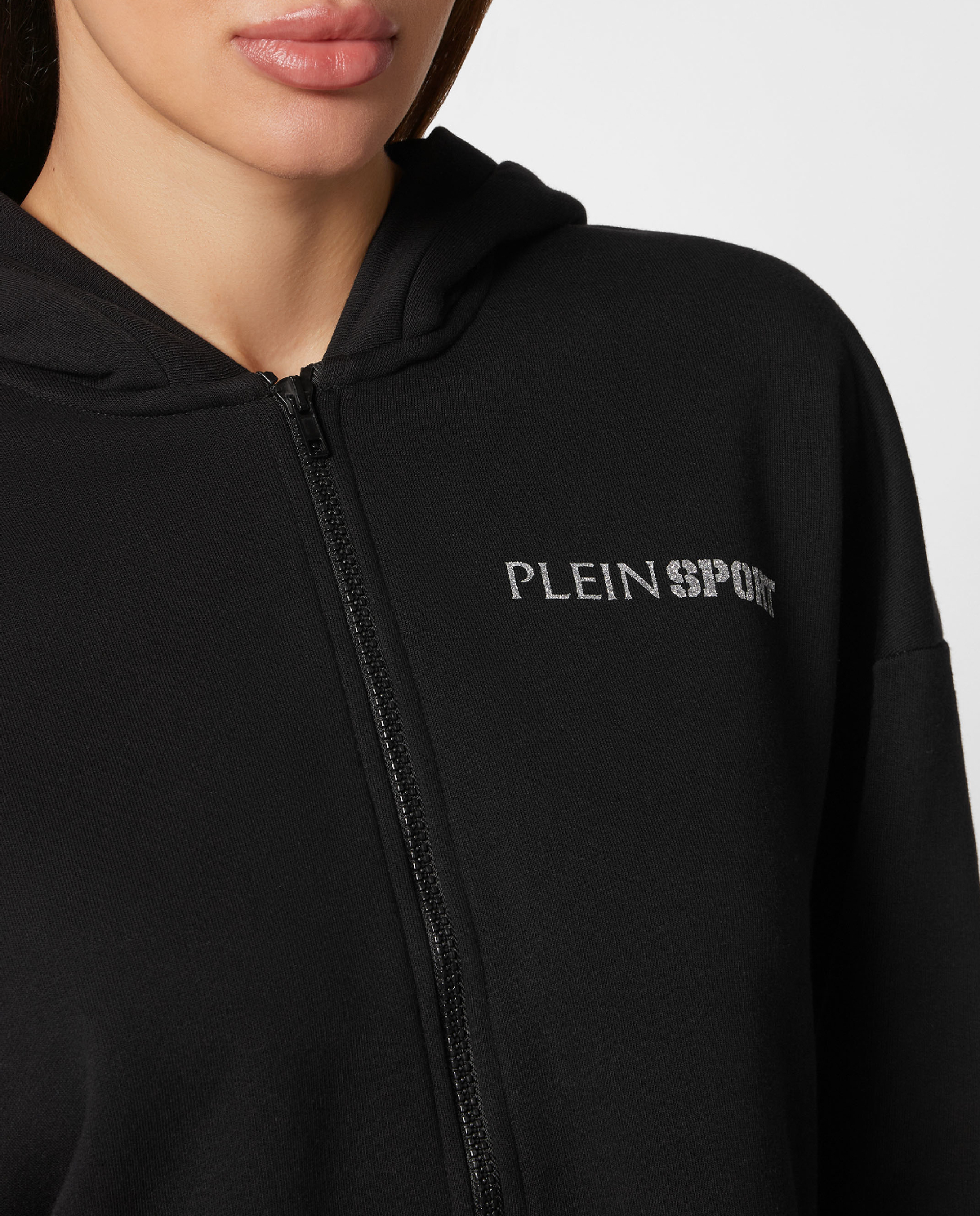 Толстовка PLEIN SPORT Black Scratch 