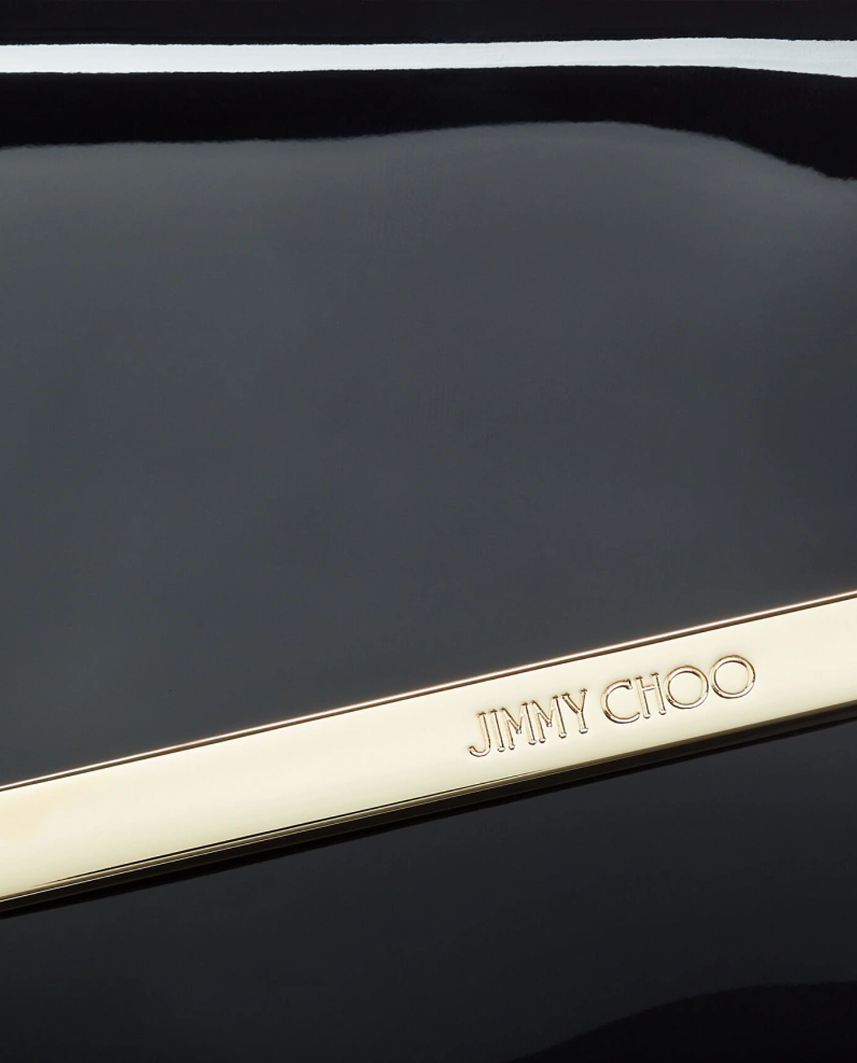 JIMMY CHOO Чорний клатч Emmie