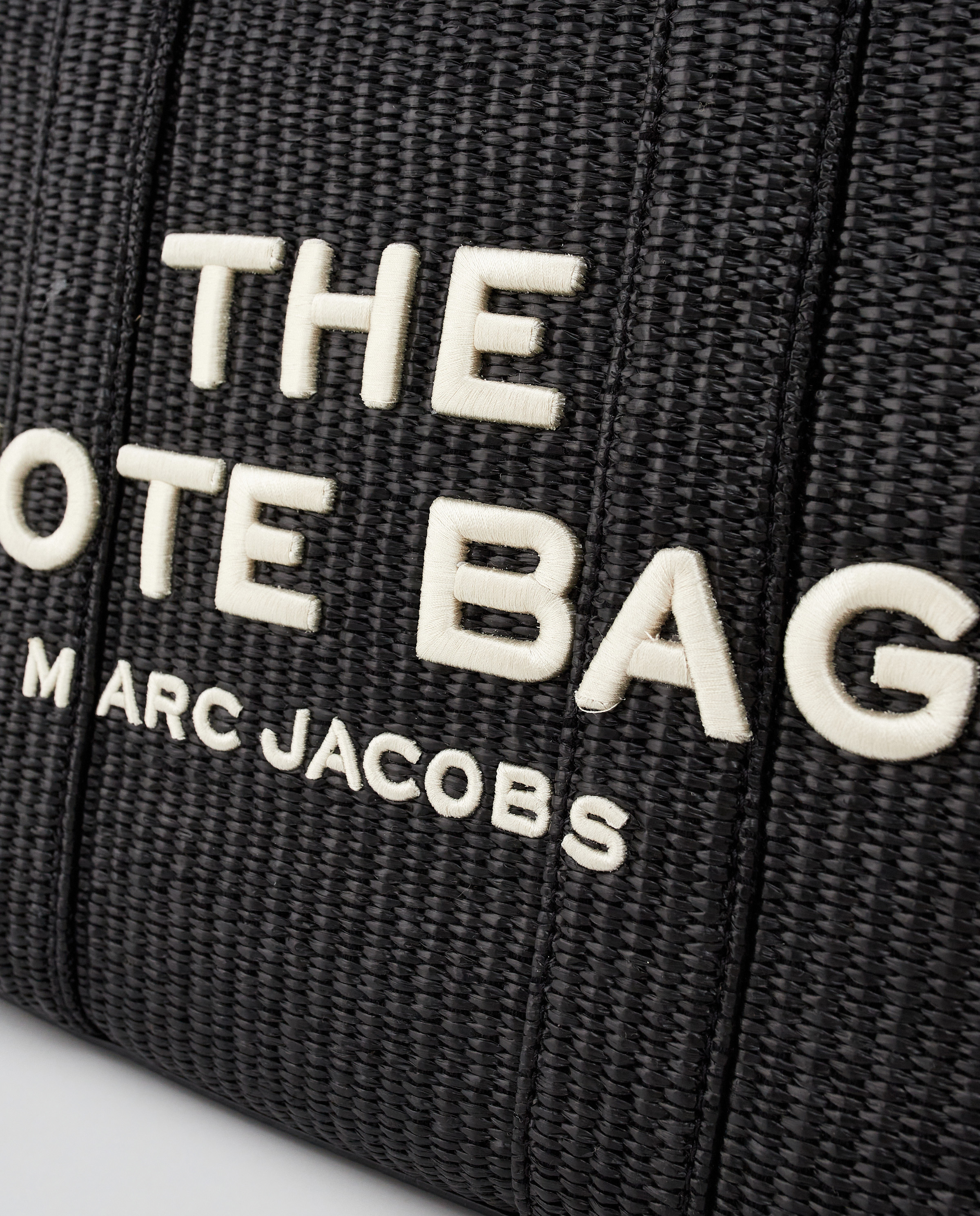 MARC JACOBS Чорна плетена сумка Medium Tote