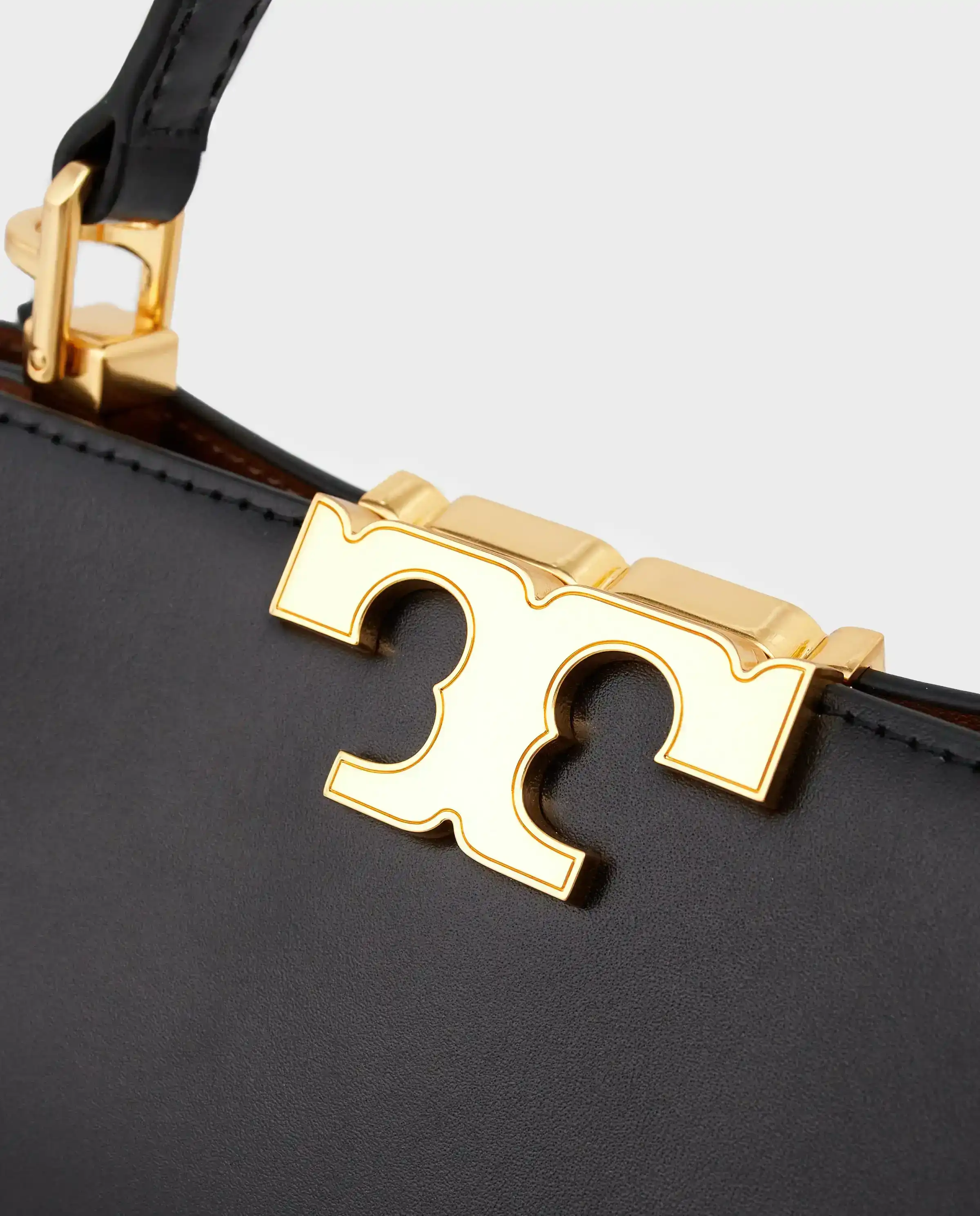 TORY BURCH Черная мини сумка Eleanor Satchel 