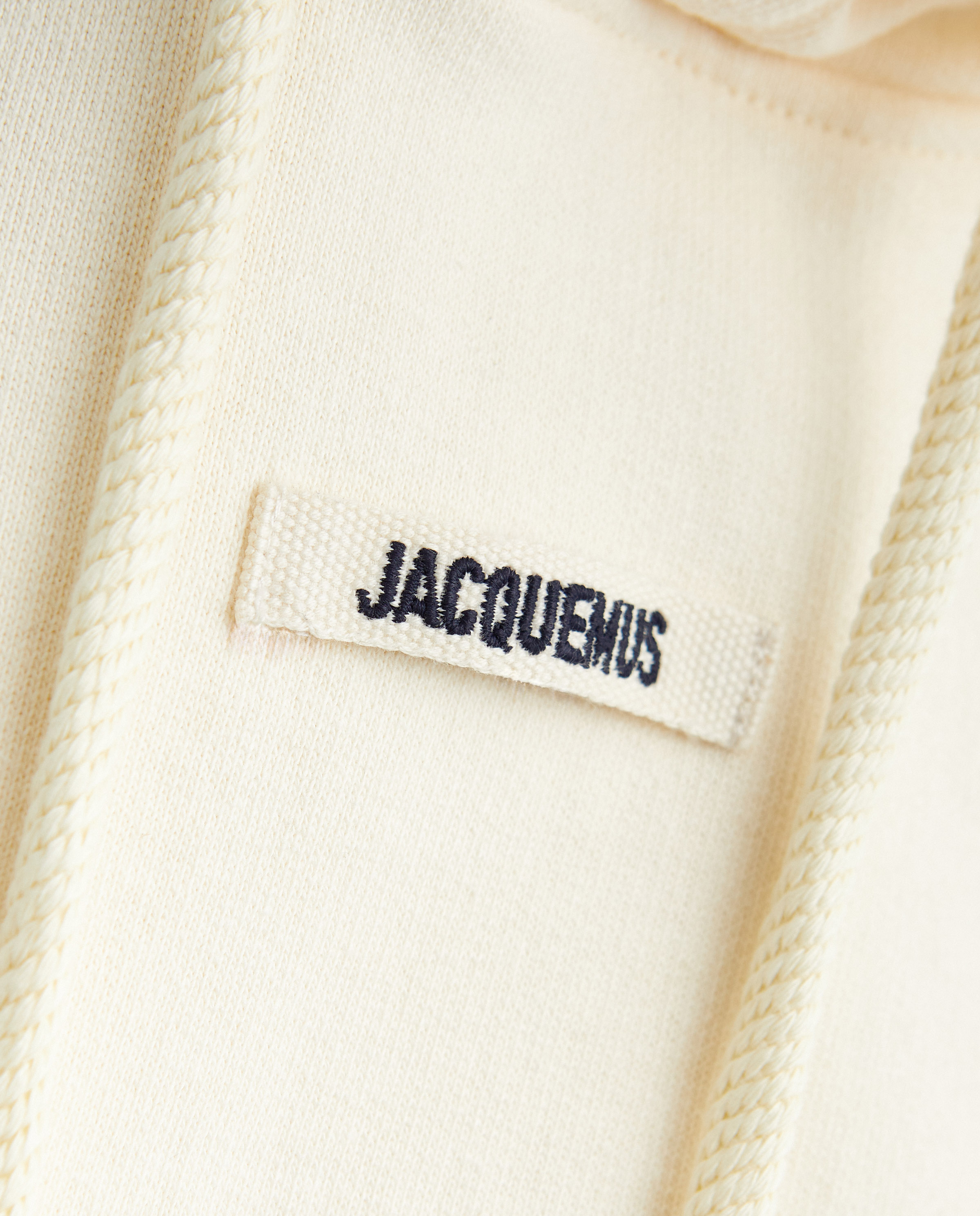 Толстовка JACQUEMUS Cream Gros Grain фотографія 5