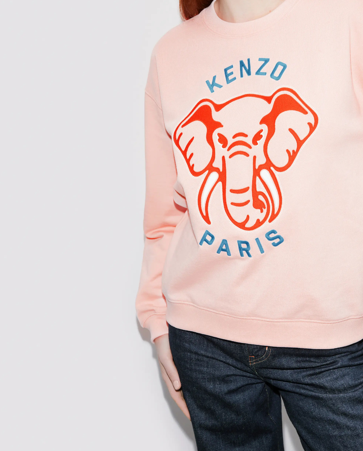 Графічний світшот KENZO Pink Varsity Junge