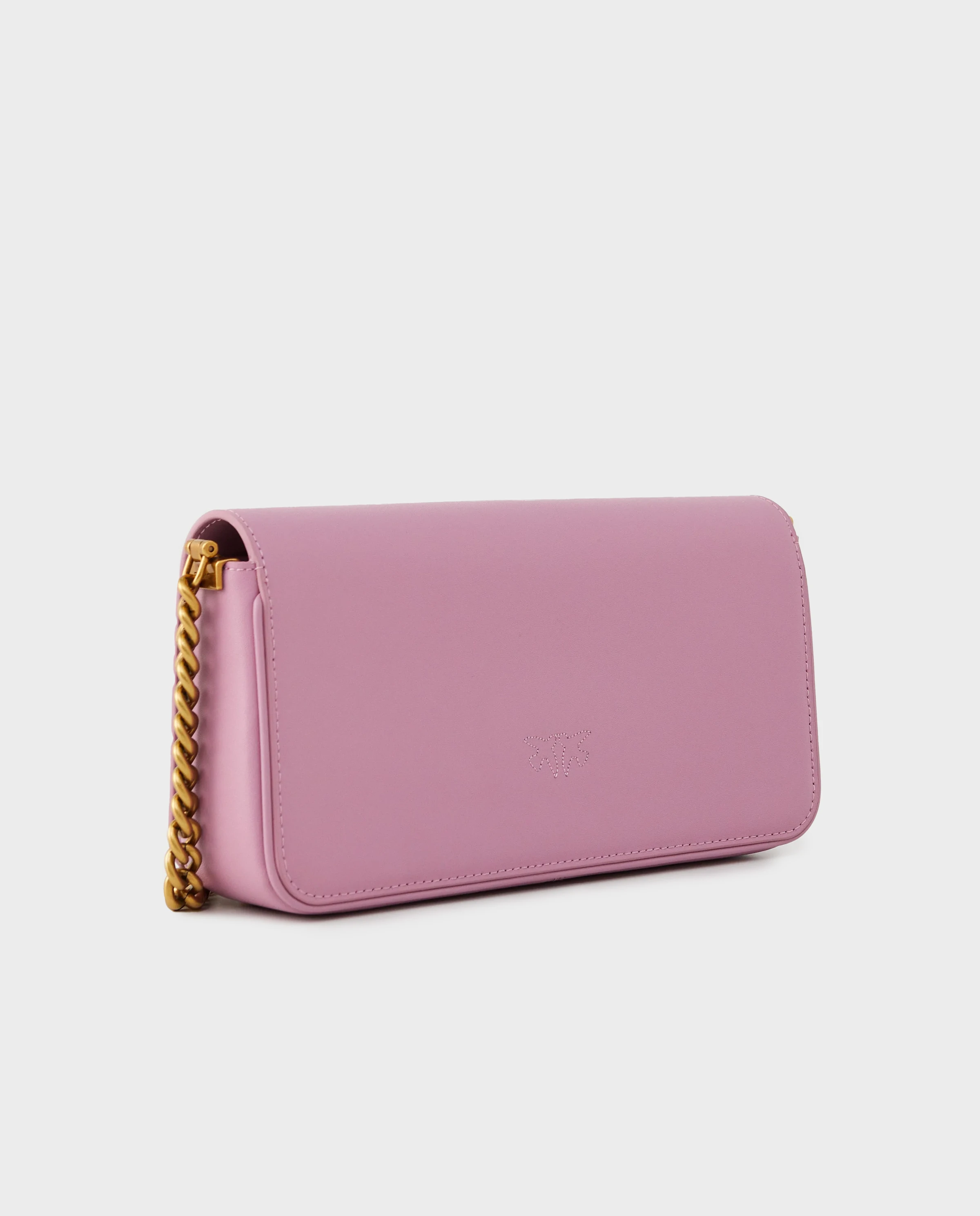 PINKO Pink Love Click Baguette Mini Handbag