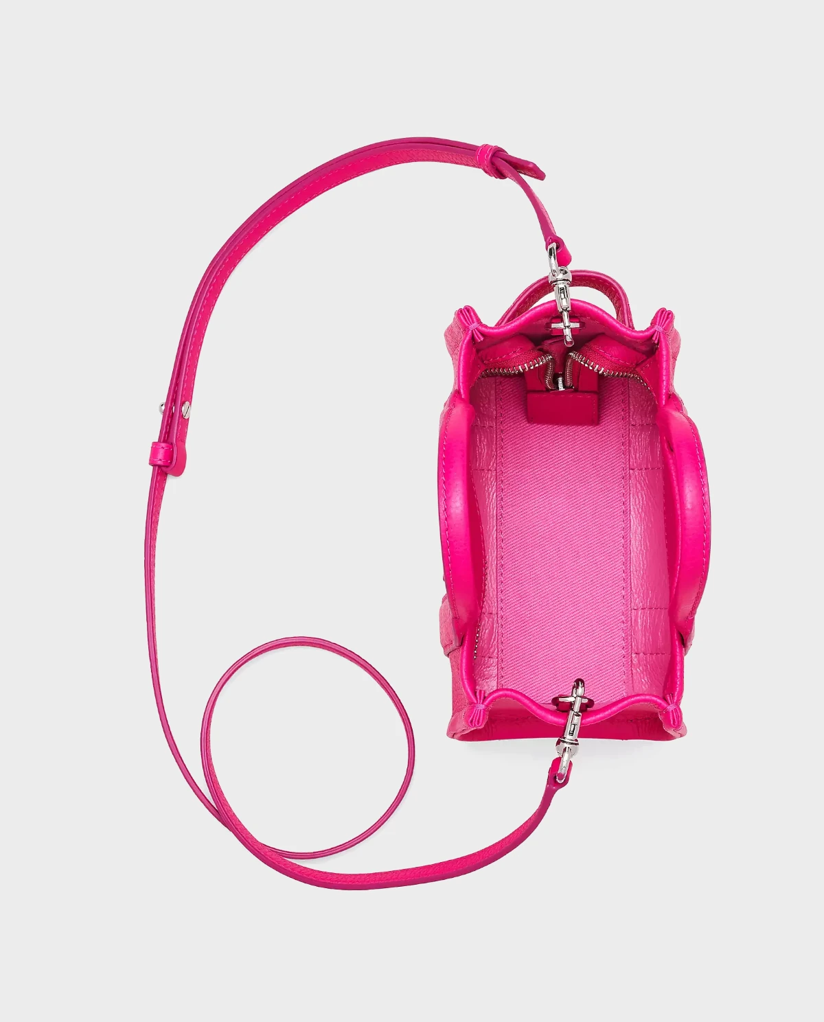 MARC JACOBS Pink The Crossbody Tote Handbag