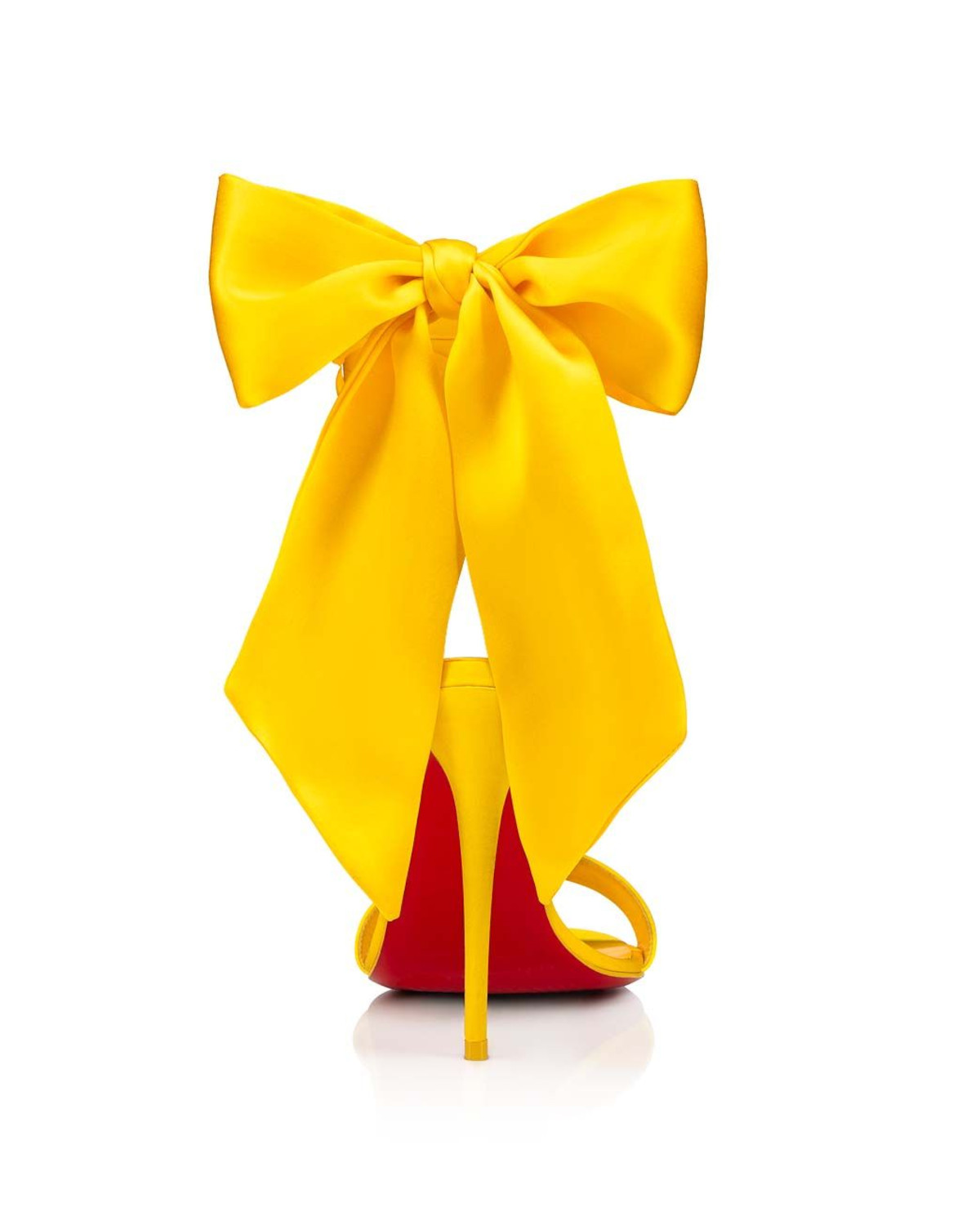 Сандалі на шпильці 10 см CHRISTIAN LOUBOUTIN Yellow Du Desert