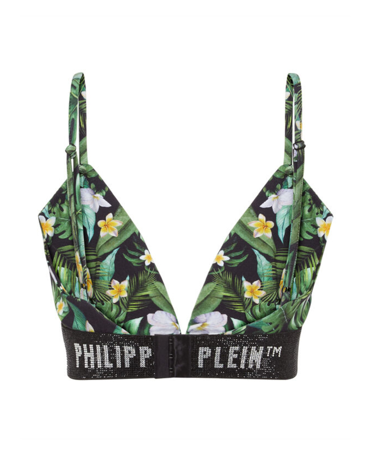 Бюстгальтер із зеленим принтом PHILIPP PLEIN Hawaii