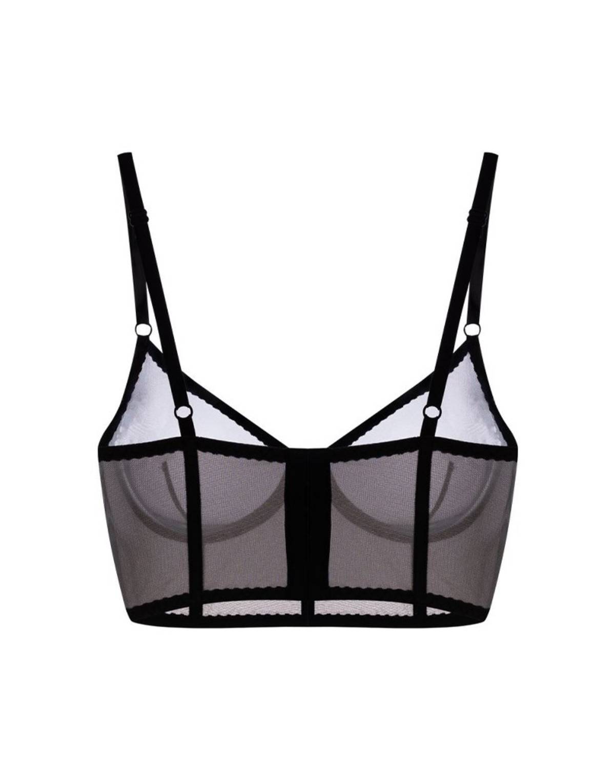 ZHILYOVA LINGERIE Чорний бюстгальтер Unnamed 2.0