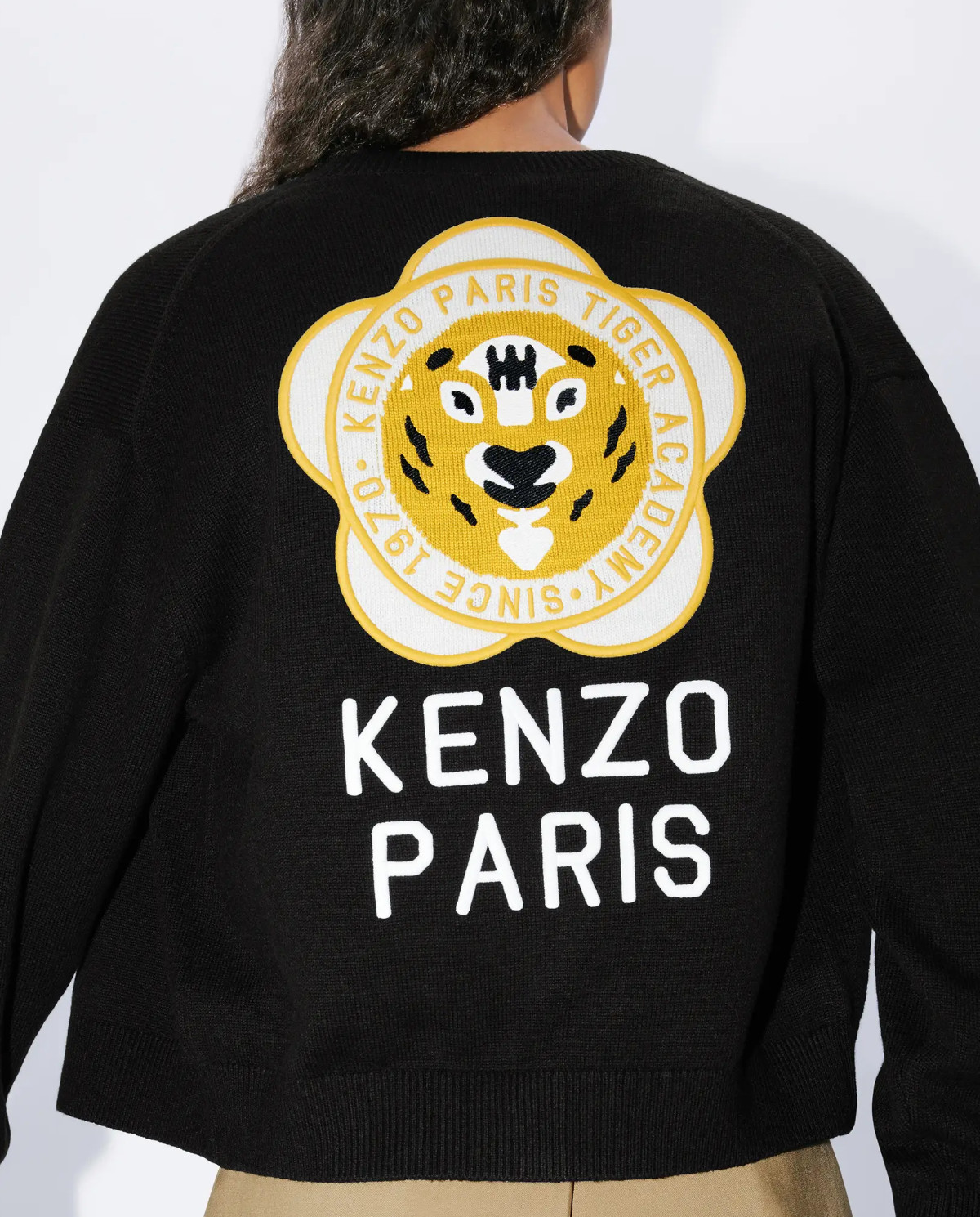 Кардиган KENZO Black Tiger Academy