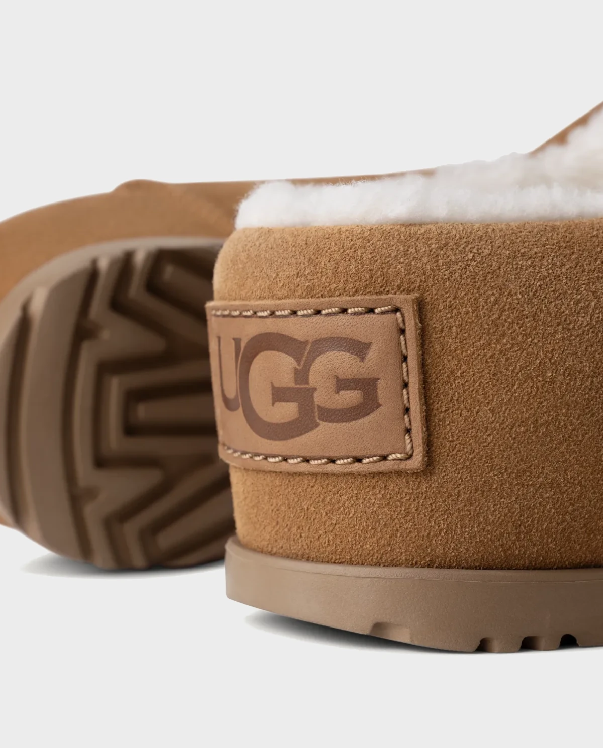 Коричневые сапоги UGG с логотипом Pumped Slide 