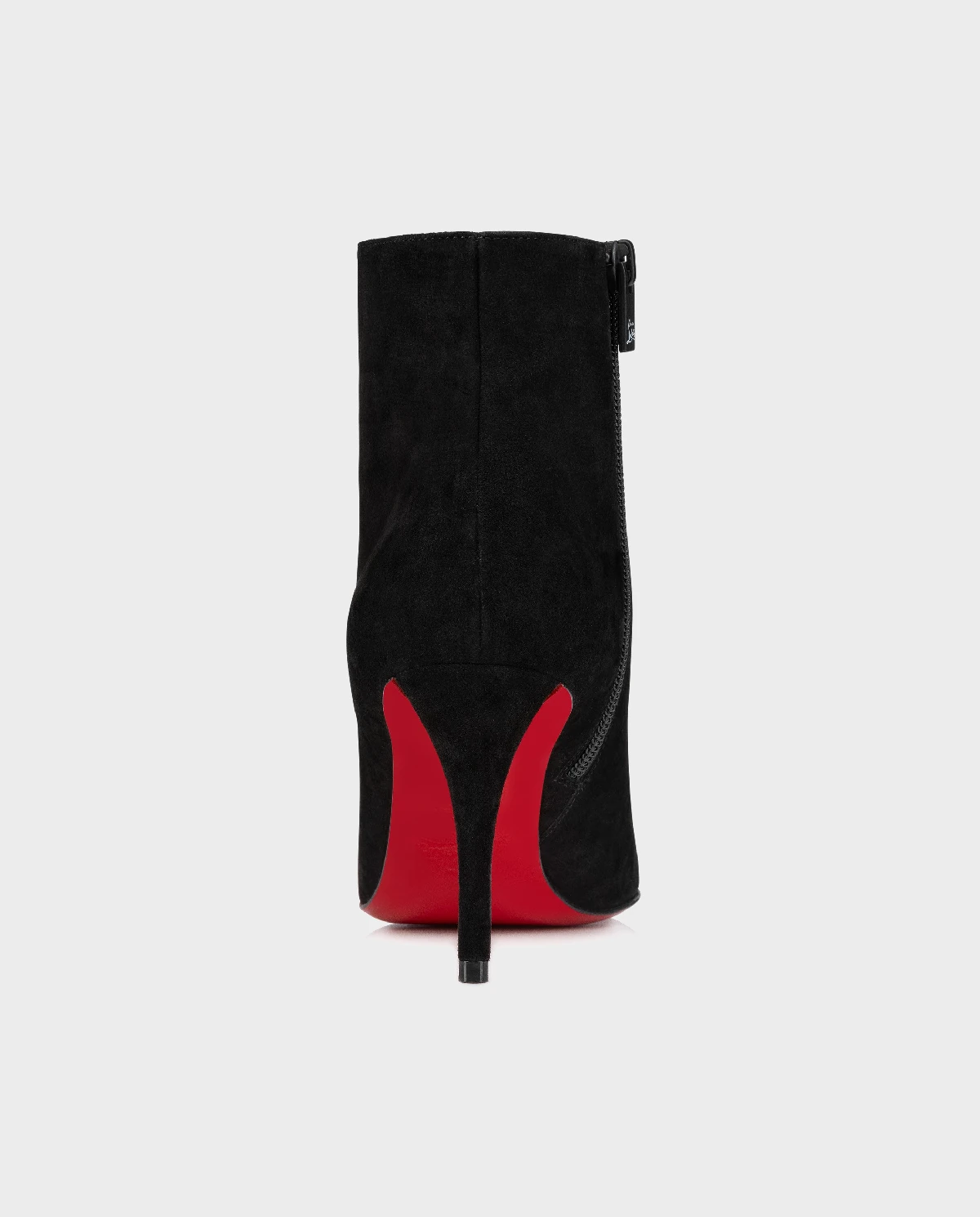 CHRISTIAN LOUBOUTIN Черные сапоги на шпильке So Apostropha