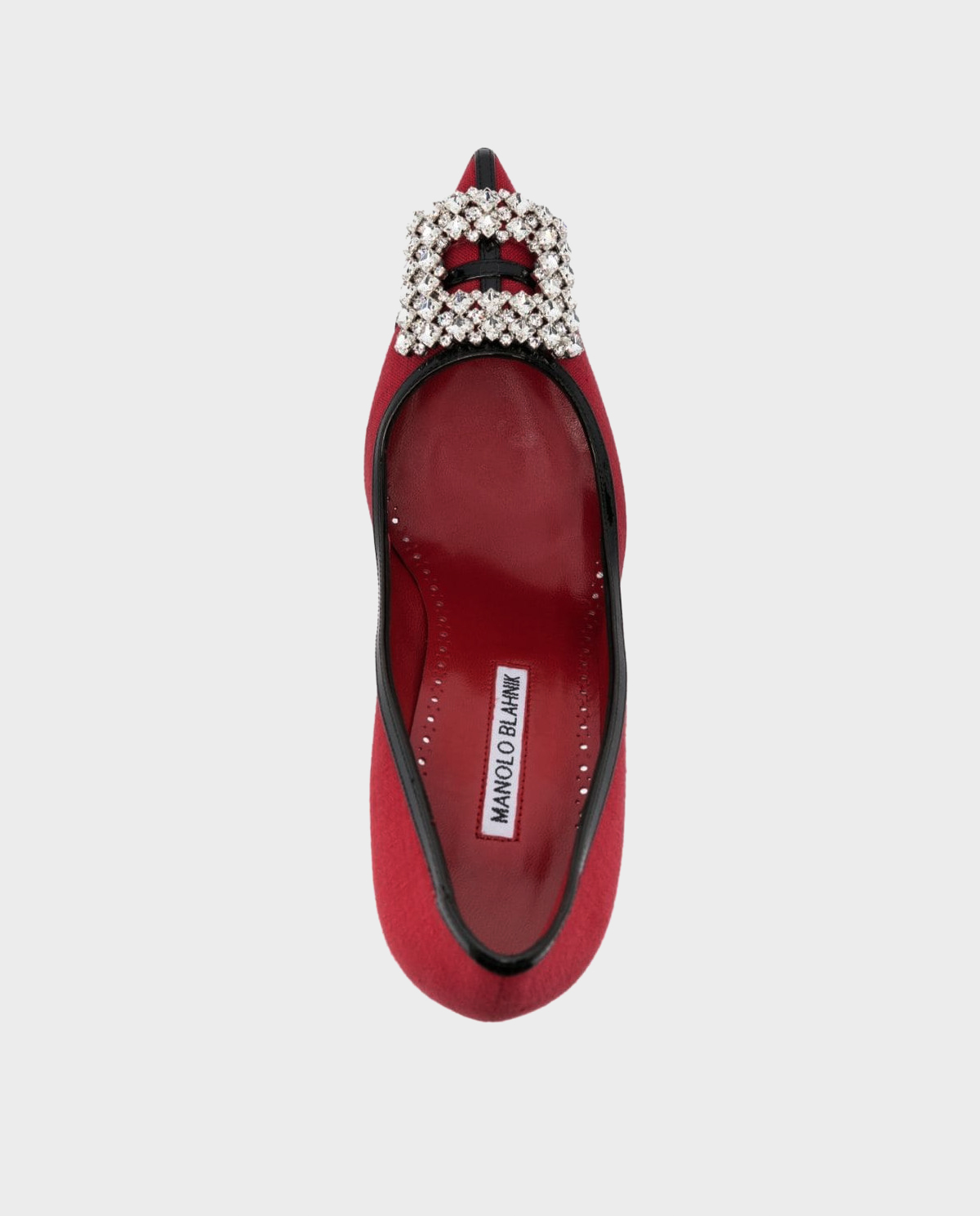 Красные туберозовые шпильки MANOLO BLAHNIK