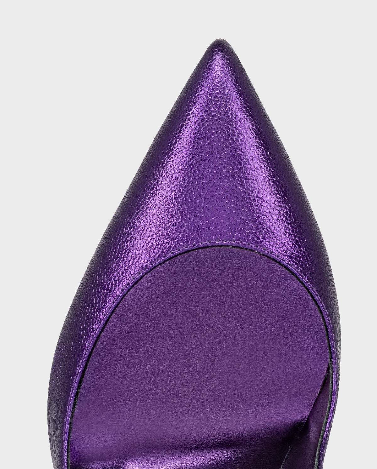 Шпильки CHRISTIAN LOUBOUTIN Metallic purple Hot Chick Metallic purple Hot Chick