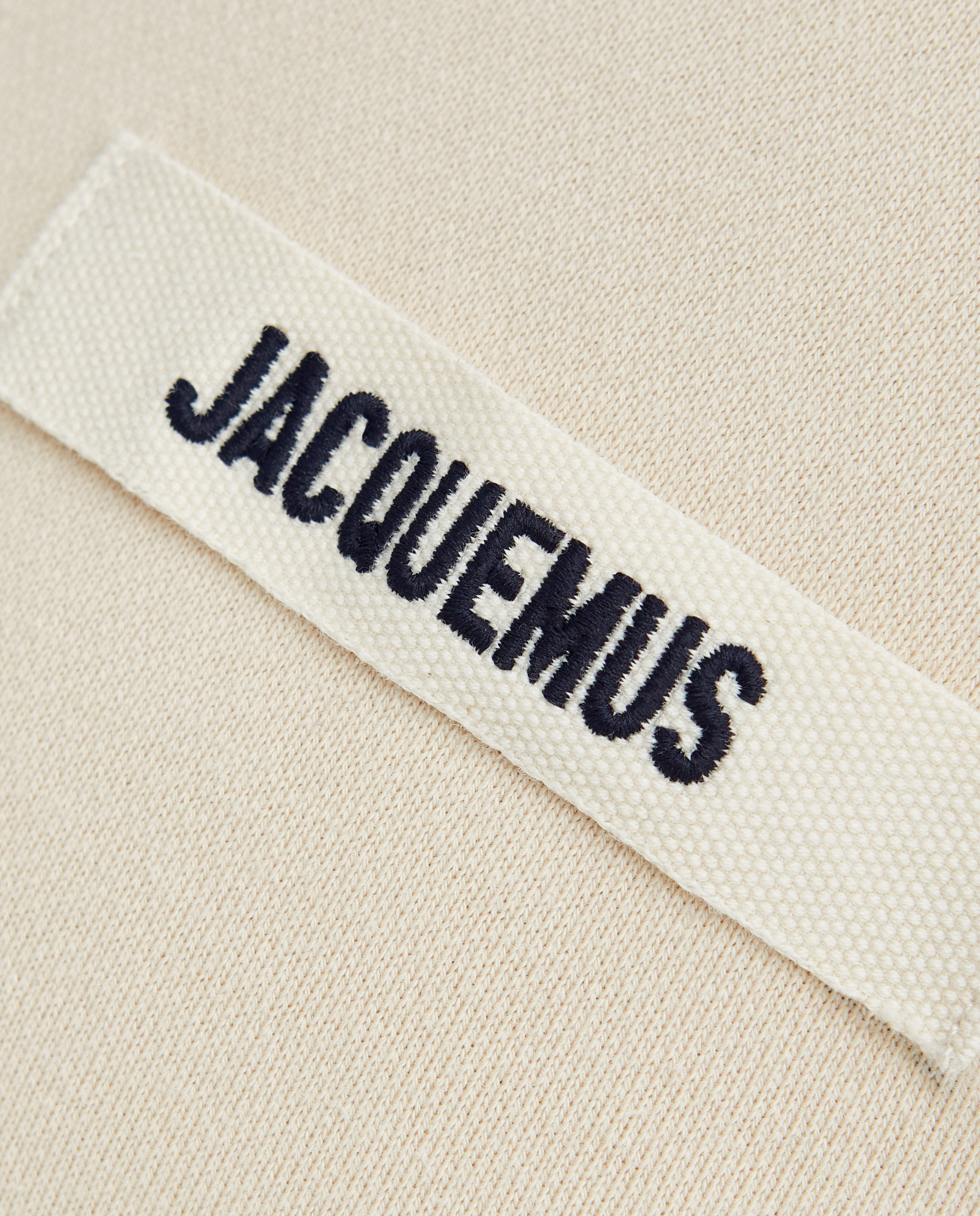 Бежевий світшот JACQUEMUS Gros Grain