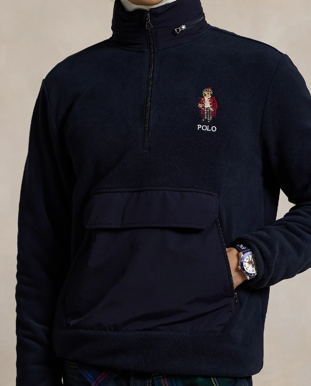 Толстовка RALPH LAUREN Polo Bear Fleece Hybrid 