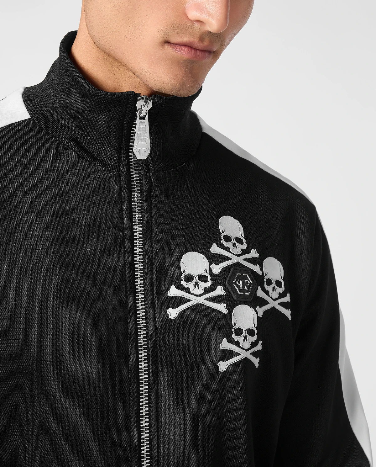 Толстовка на блискавці PHILIPP PLEIN Skull Bones