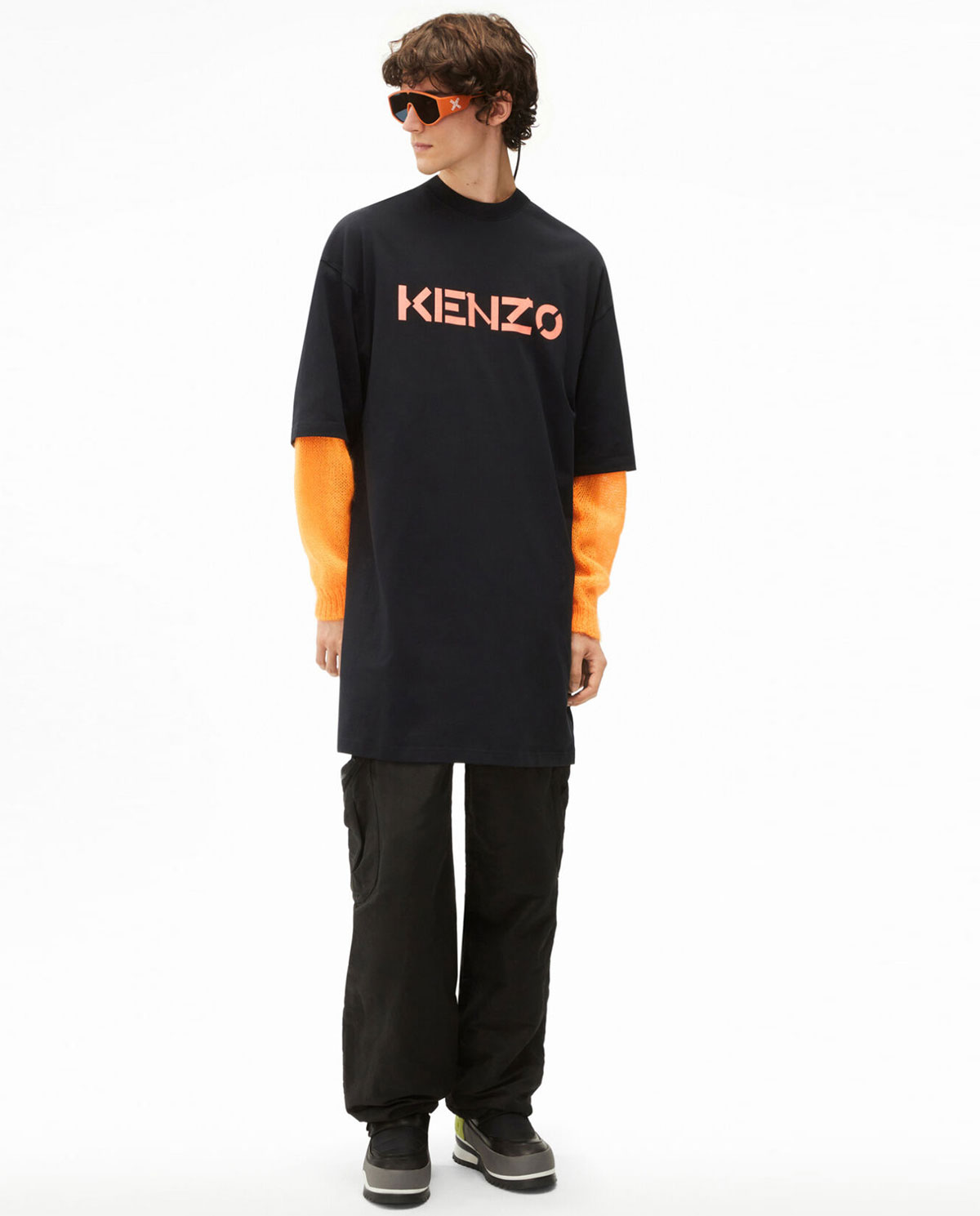 KENZO Довга футболка з логотипом