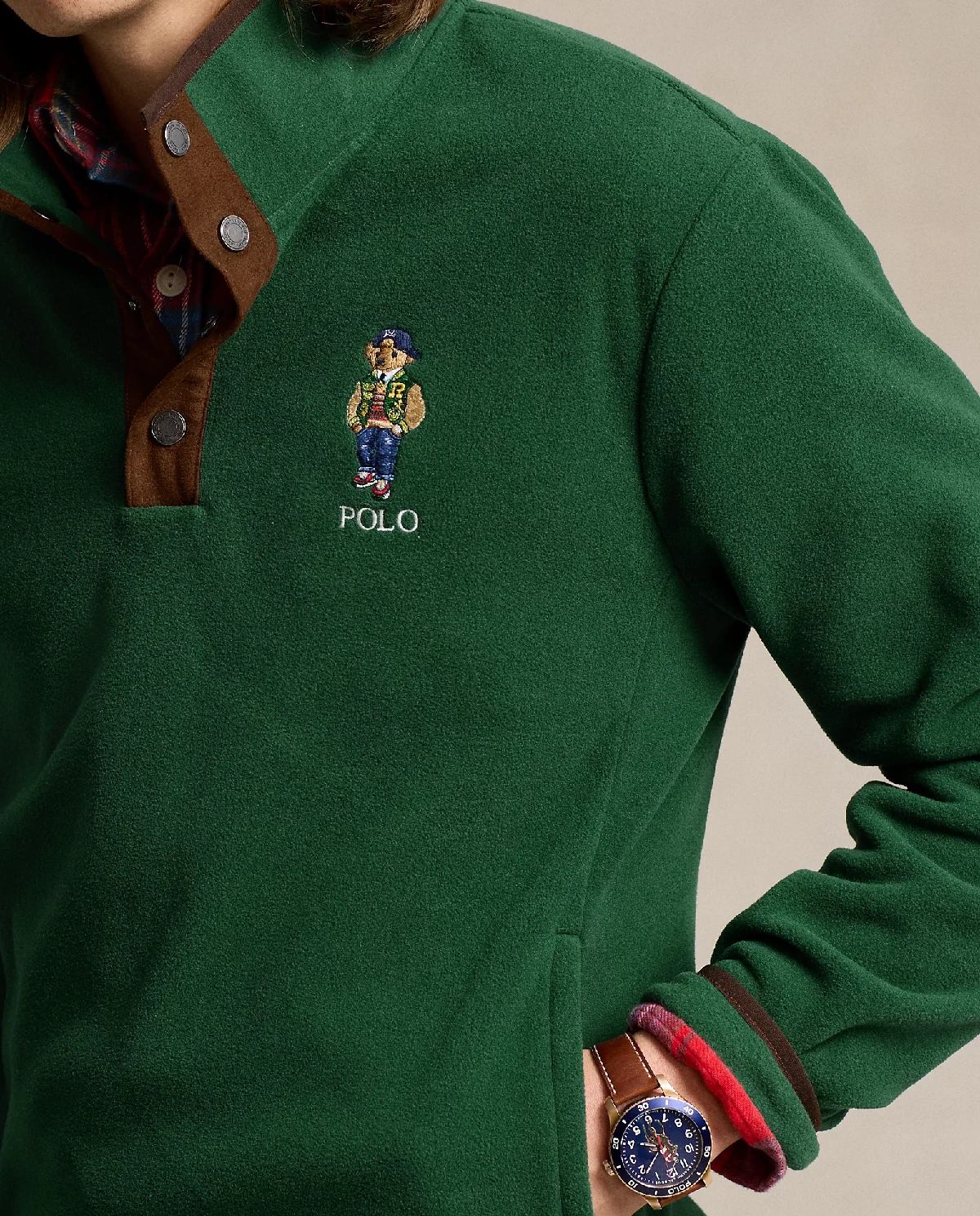 Толстовка RALPH LAUREN Polo Bear з матового флісу