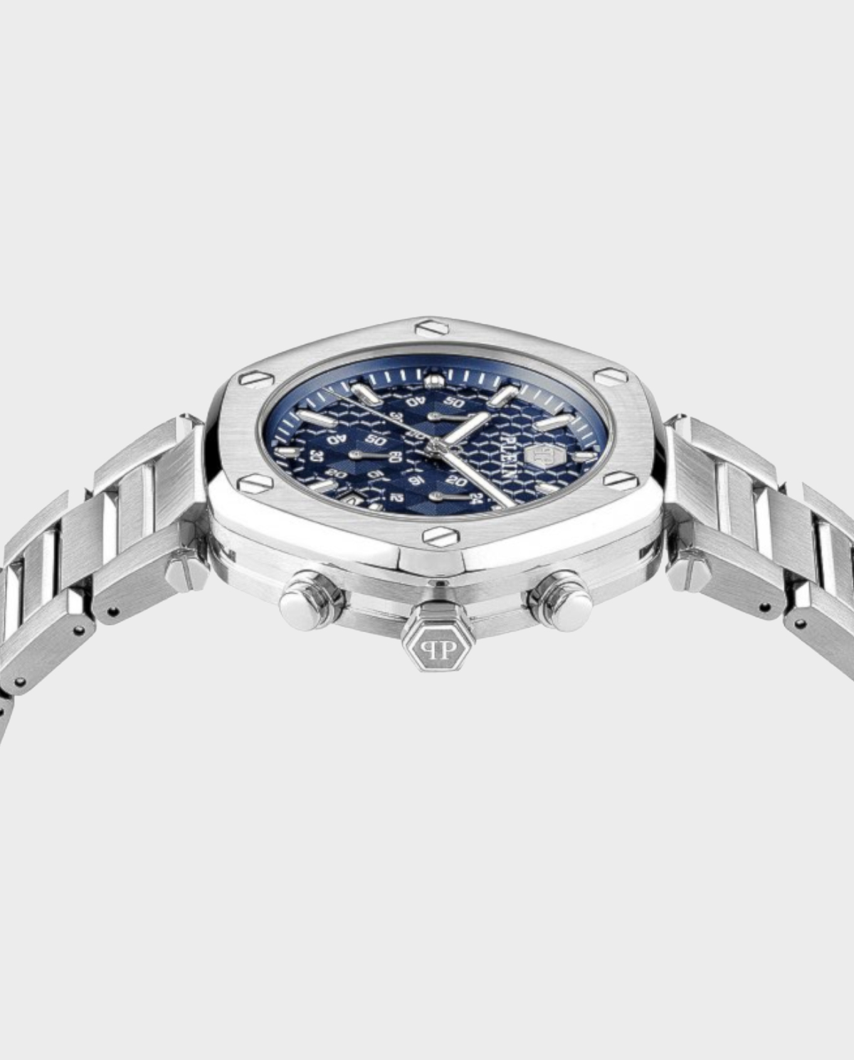 Годинник PHILIPP PLEIN Silver Hexagon Chrono розмір ONE SIZE