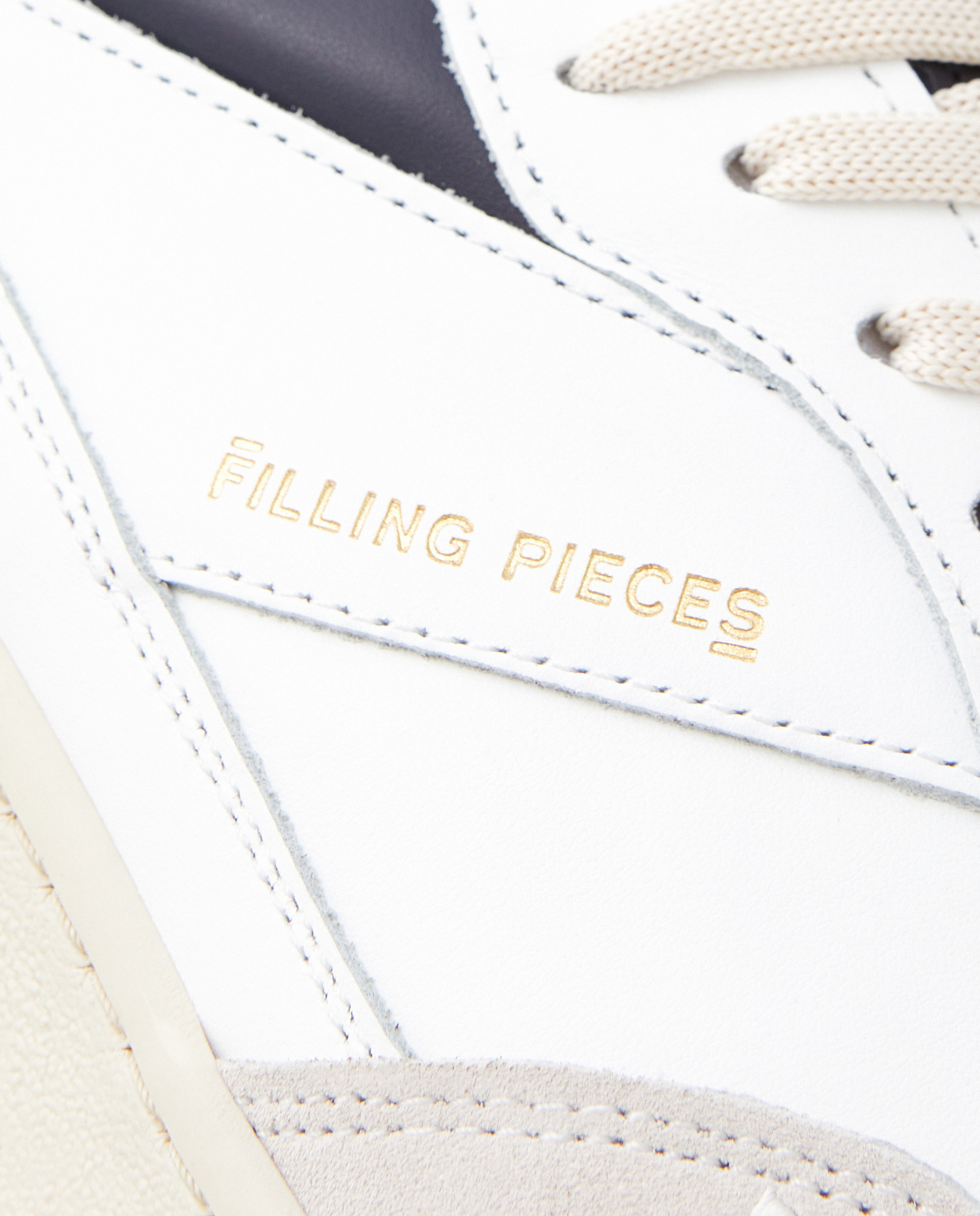 Filling Pieces Білі шкіряні кросівки