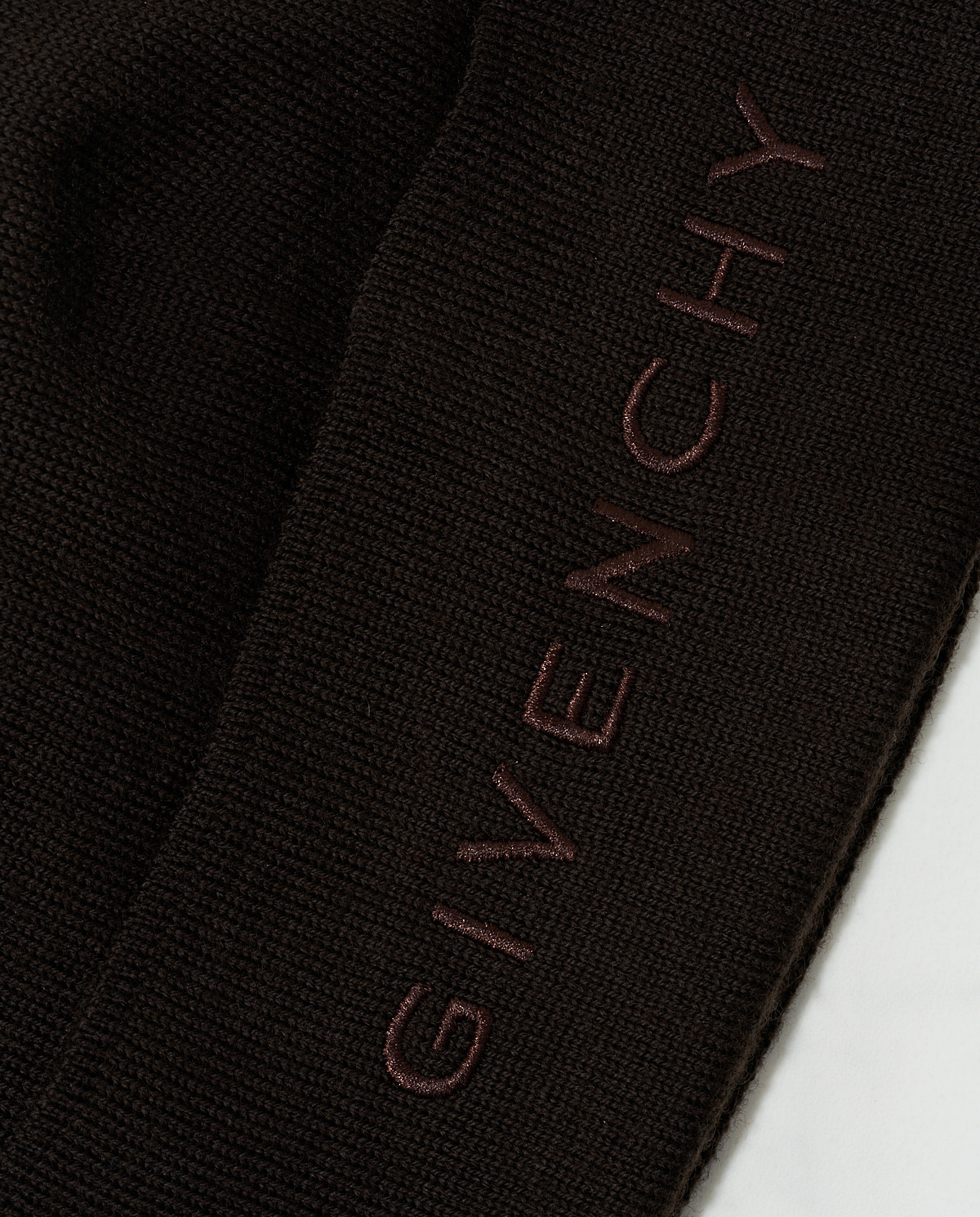 Коричнева вовняна шапка-біні GIVENCHY